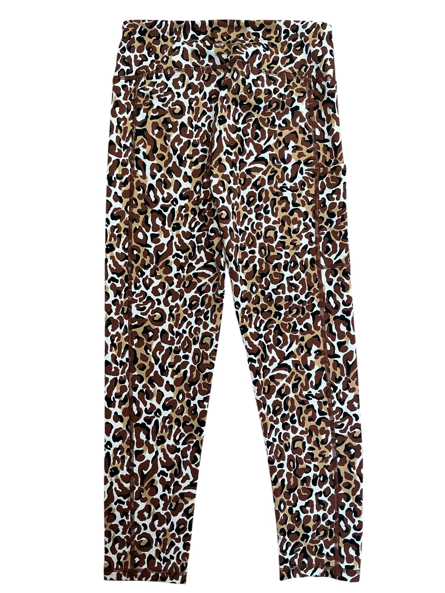 Lilly Pulitzer Weekender Midi Leggings Chocolate X Onyx My Favorite Spot - Size S
