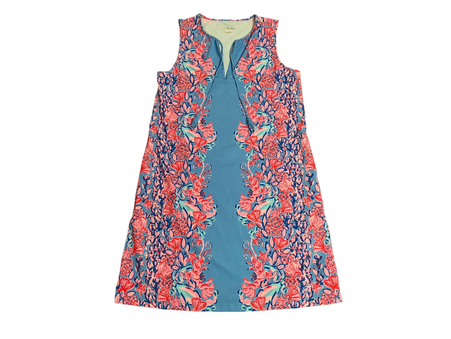 Lilly Pulitzer Johanna Cover Up - Mercari Pink & Blue - NWT - Size XS