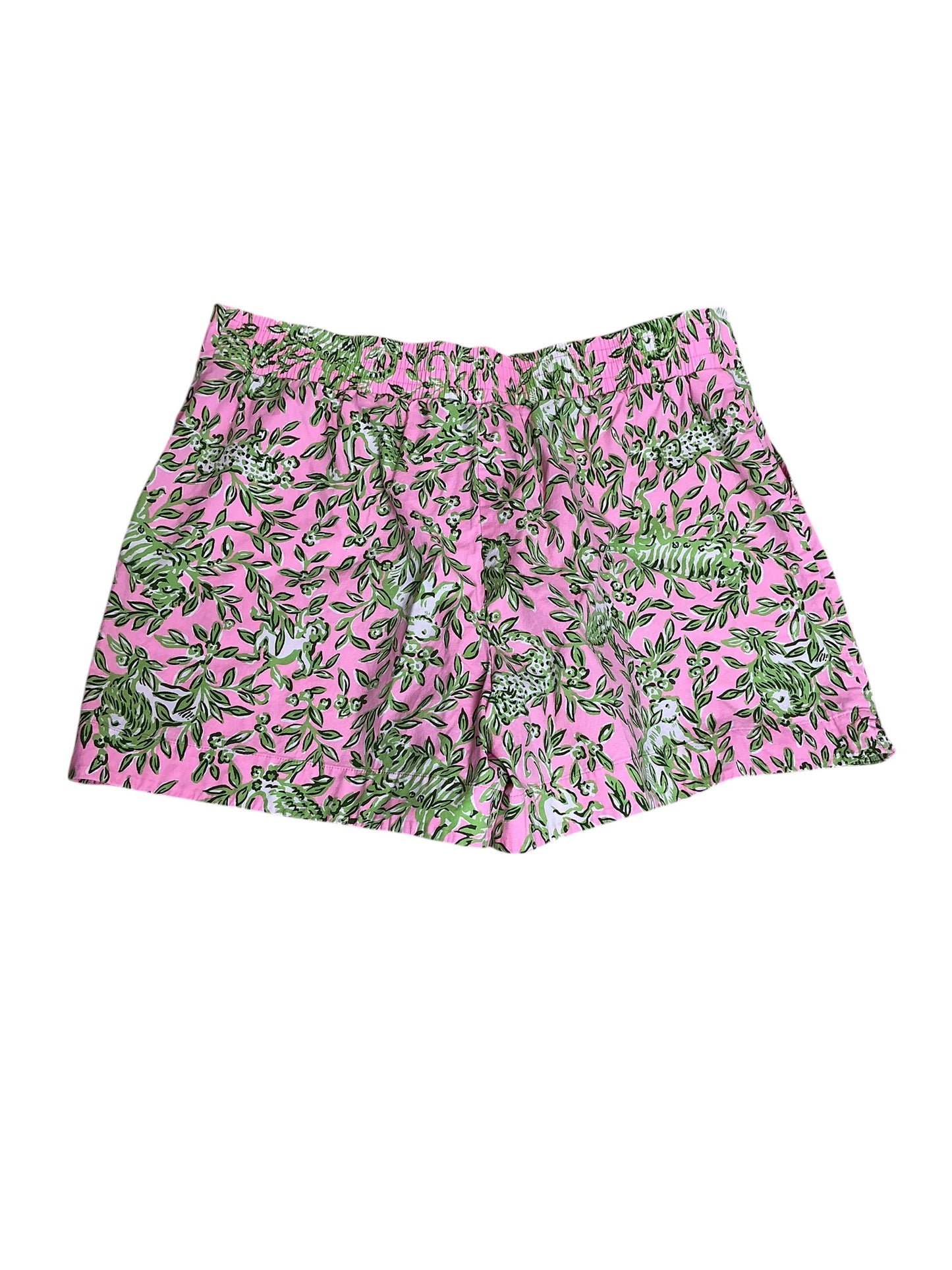 Lilly Pulitzer Callahan Short Rousseau Pink Mane Character Energy - Size XL