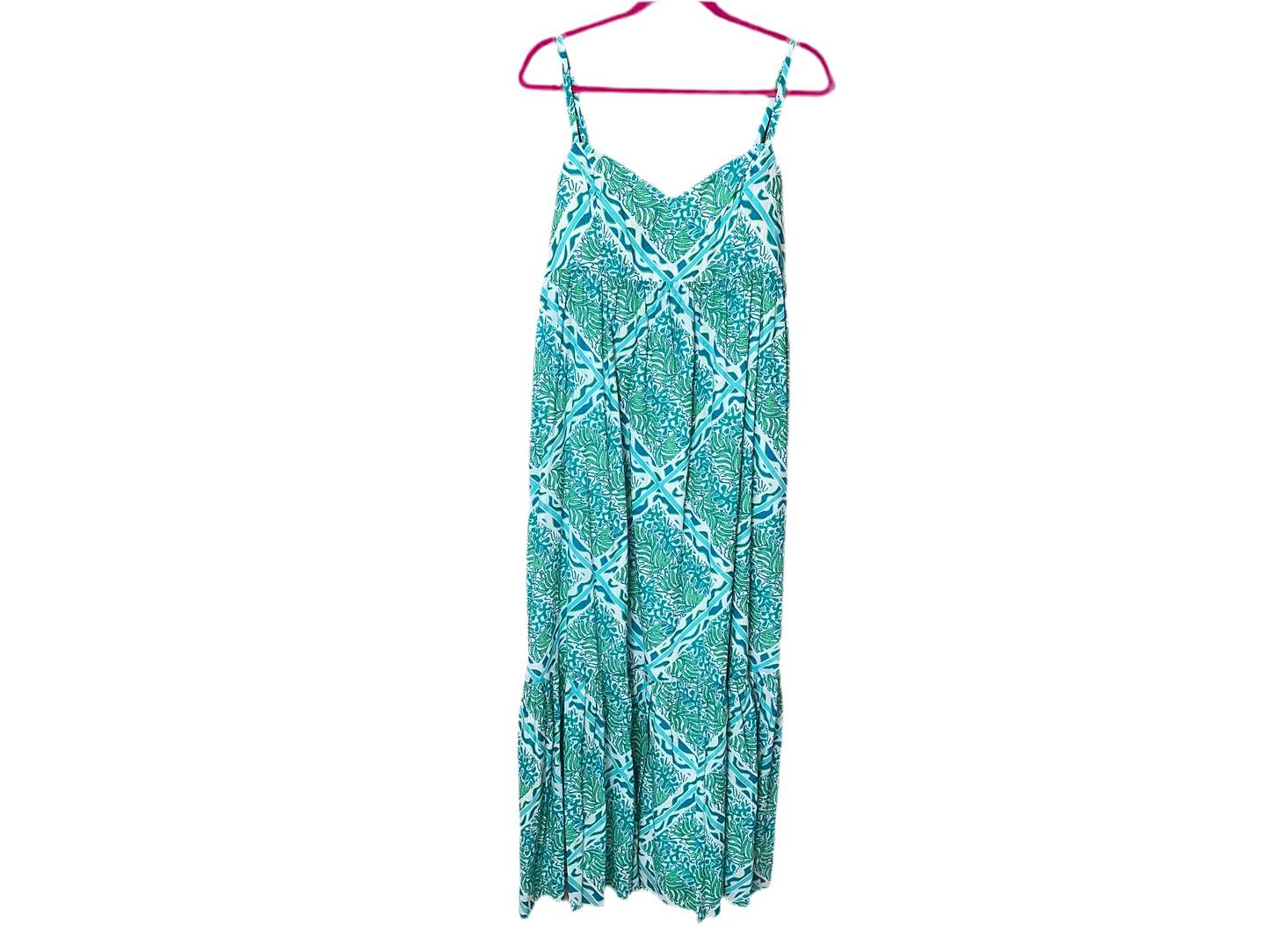 Lilly Pulitzer Heidi Cotton Maxi Size 14