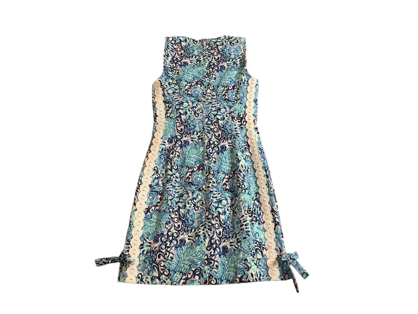 Lilly Pulitzer NWT Mila Stretch Shift Light Aqua Spritz - Size 00