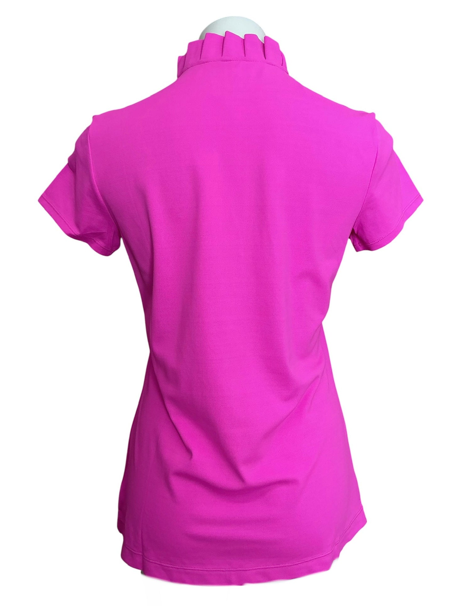 Lilly Pulitzer NWT Frida UPF 50+ Polo Top Mandevilla Pink - Size M