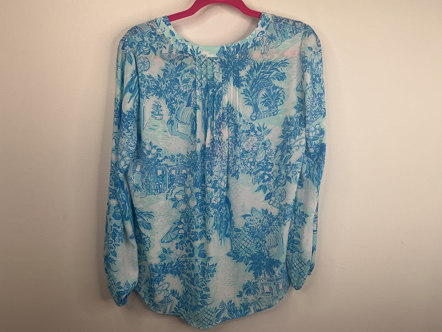 Lilly Pulitzer NWT Colby Top Toile Me About It - Size S