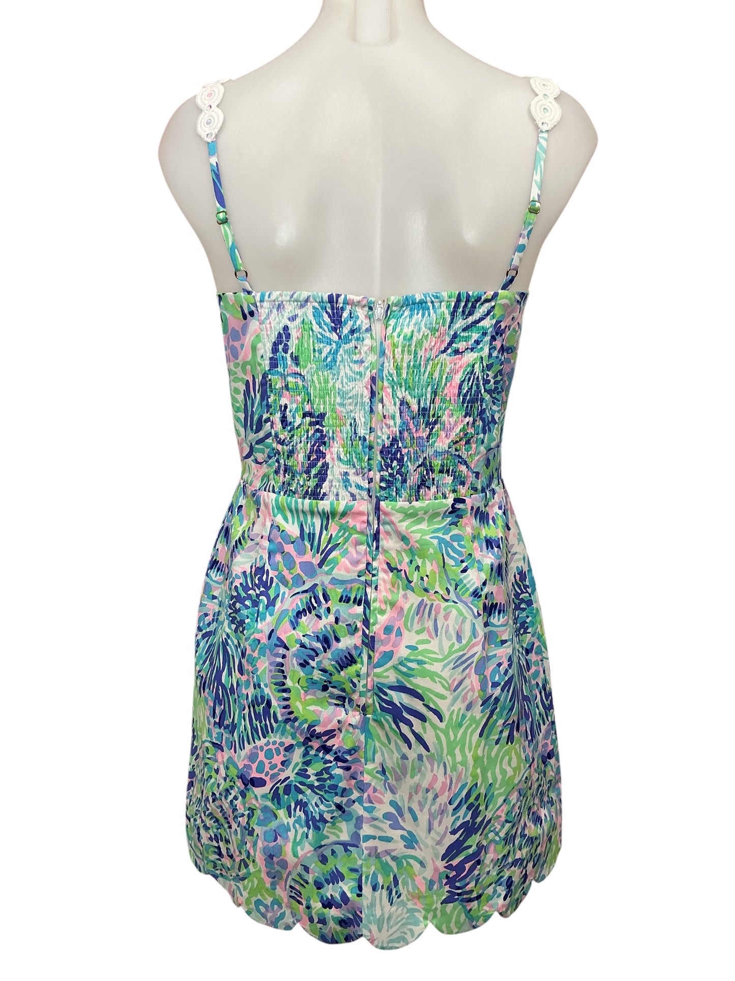 Lilly Pulitzer Jesse Romper Shell Of A Party - Size 4