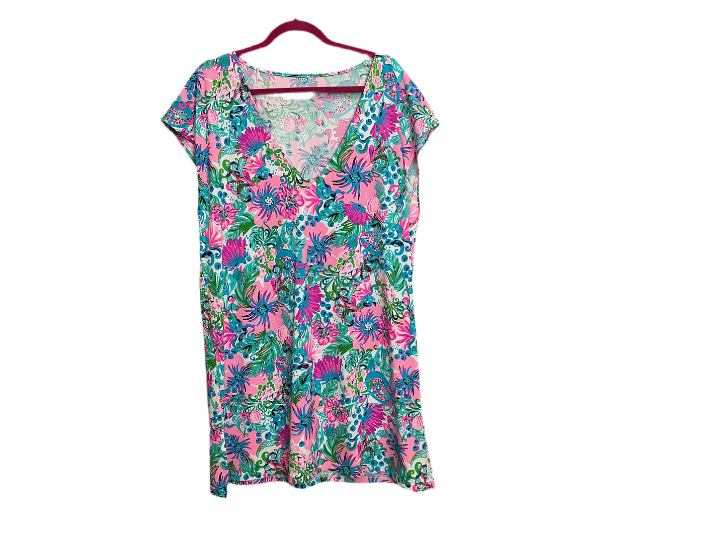 Lilly Pulitzer NWT Talli V Neck Coverup, Paradise Petals Size Lilly Pulitzer