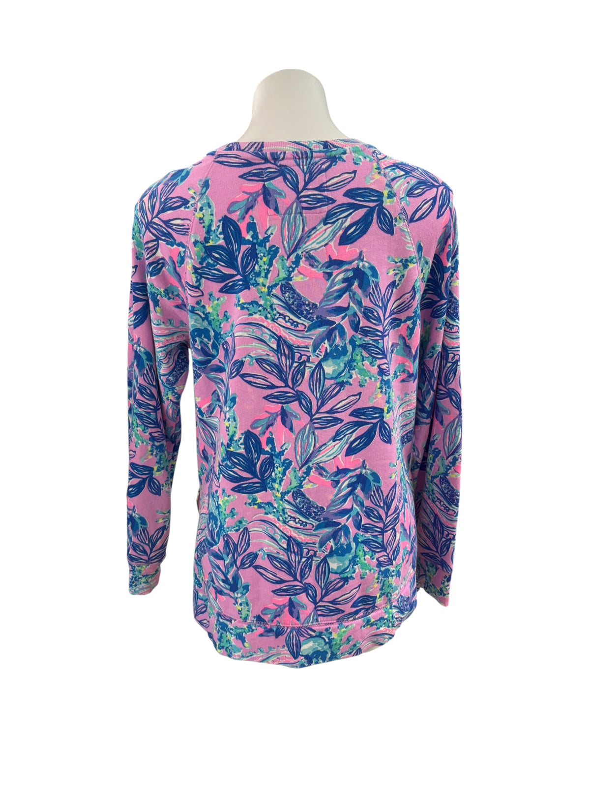Lilly Pulitzer Luxletic Beach Comber Pullover Just a Lil Jelly - Size L