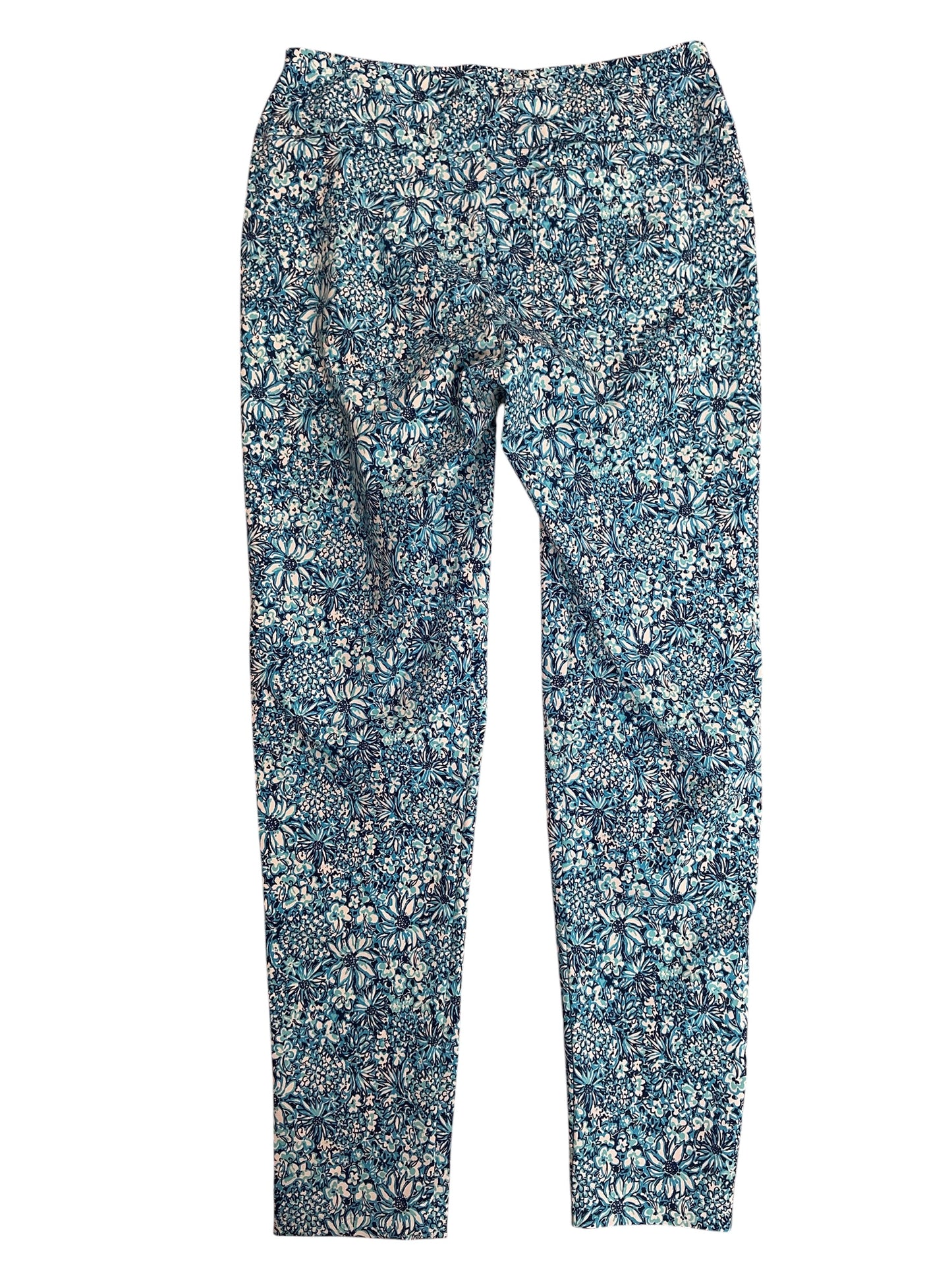 Lilly Pulitzer Luxletic Corso Pants Blue High Maintenance - Size 2
