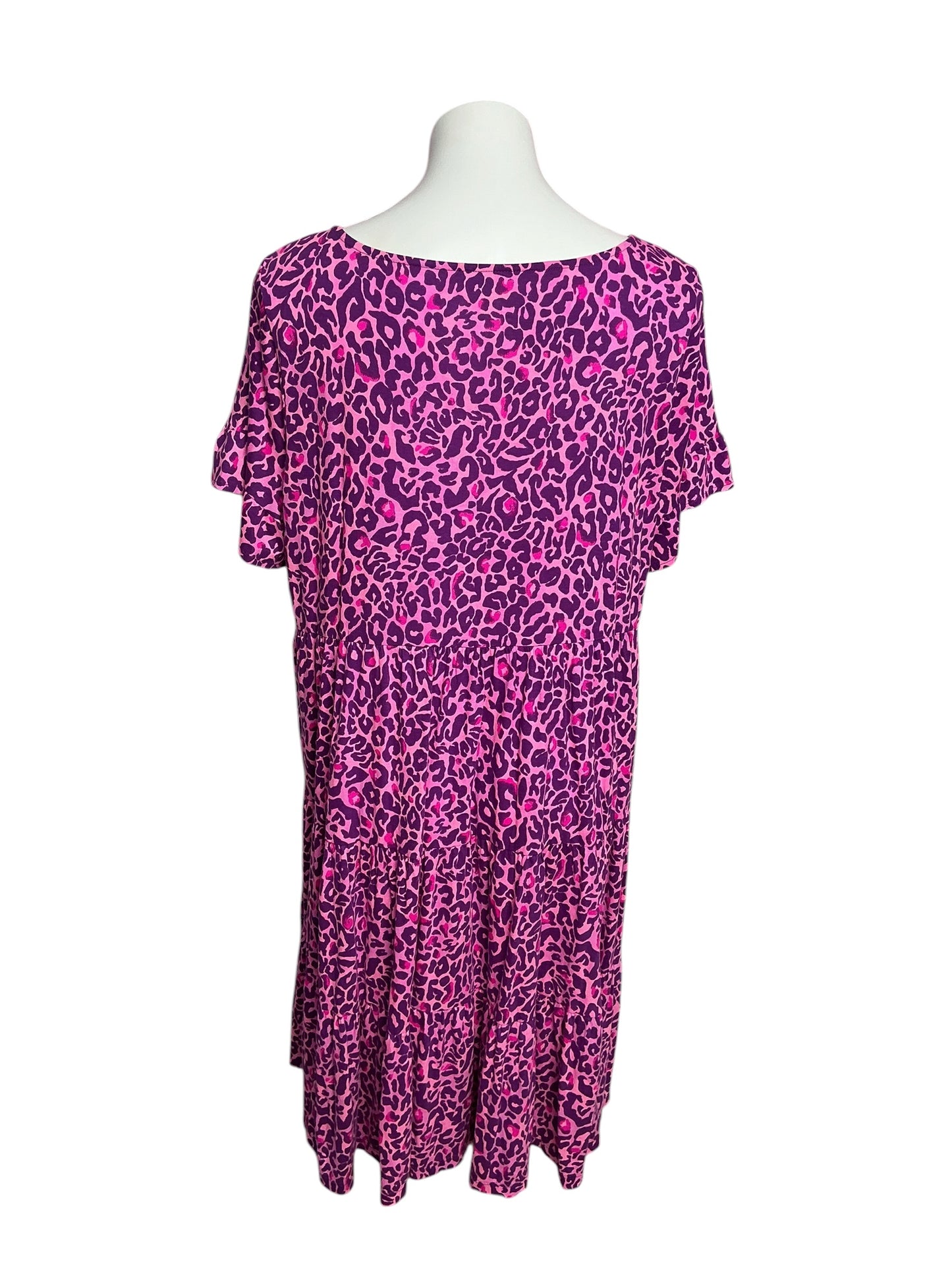 Lilly Pulitzer Jodee Dress Purple Berry My Favorite Spot - Size XXL