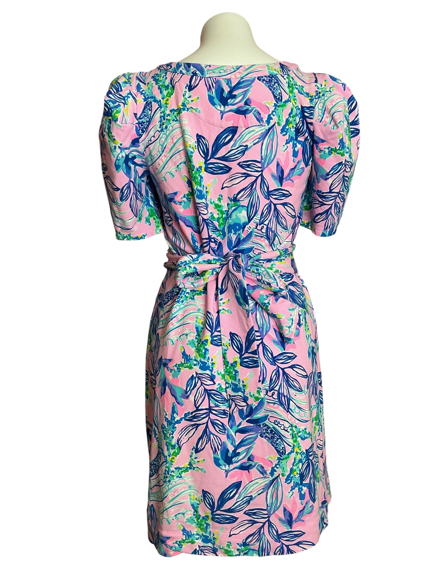 Lilly Pulitzer Harriet Dress Mandevilla Baby Paradise Petals - Size S