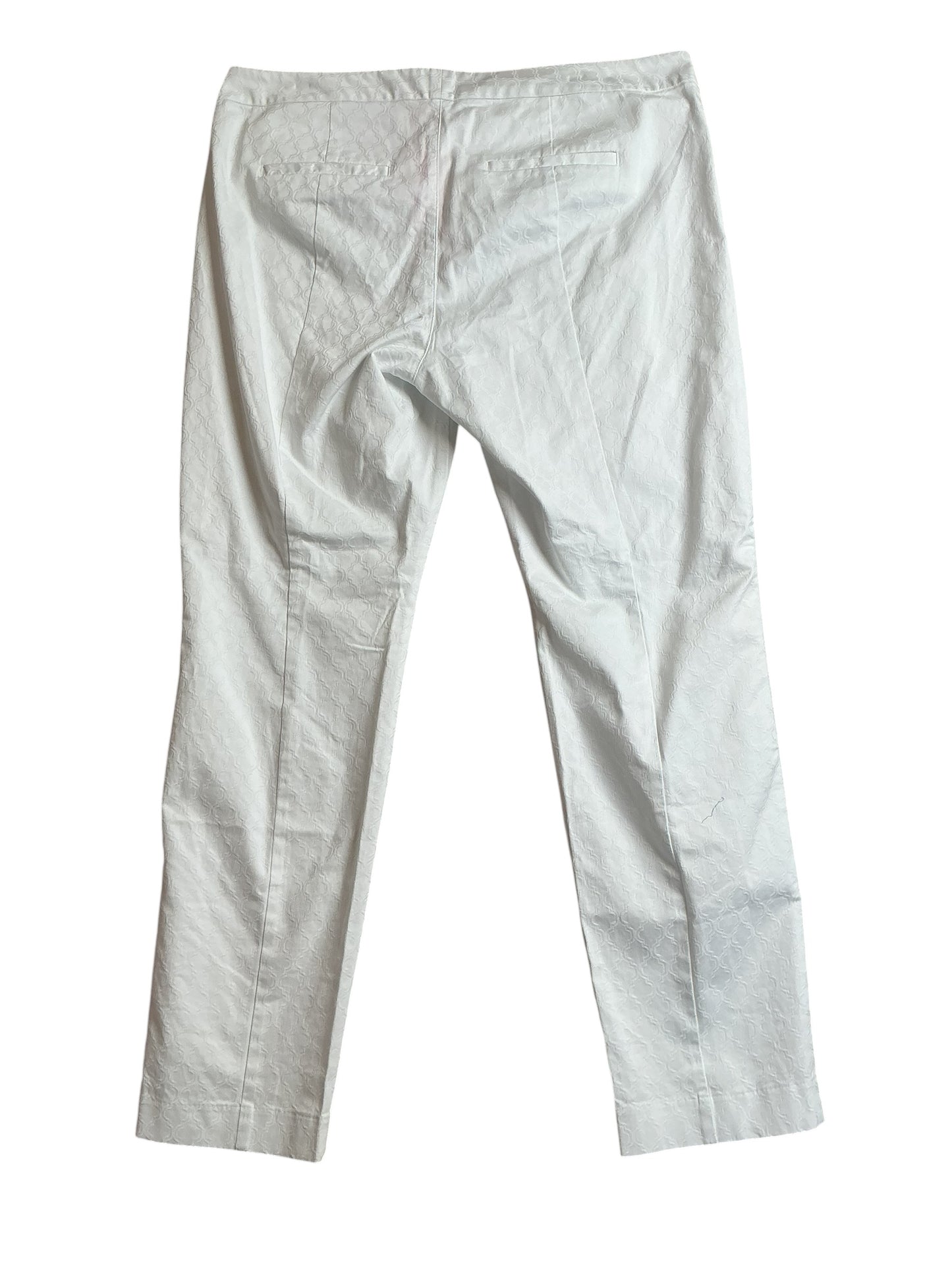 Lilly Pulitzer NWT Kelly Skinny Ankle Pant - Resort White - Size 16