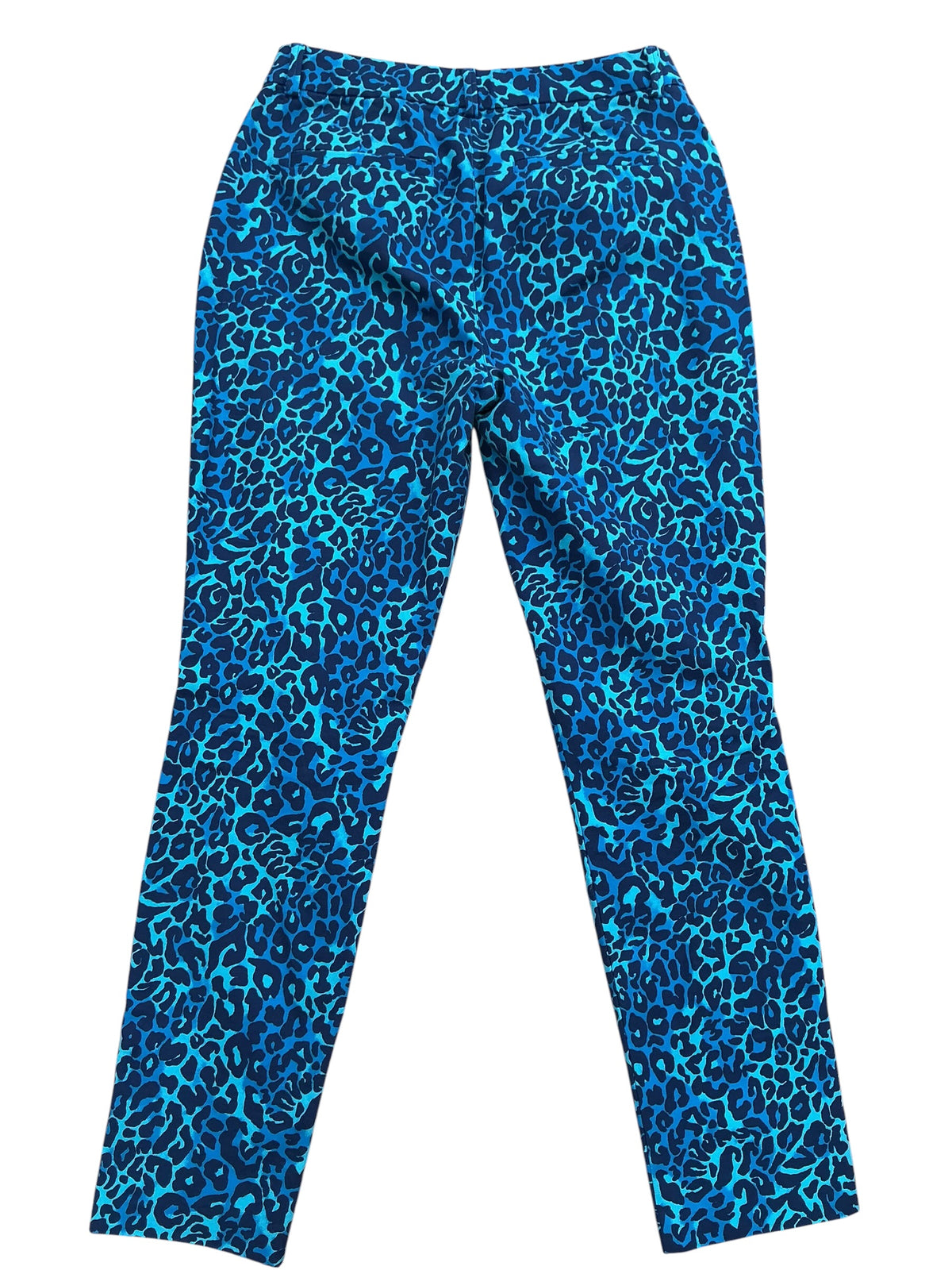 Lilly Pulitzer Kelly Stretch Ankle Panrs Oyster Bay Navy My Favorite Spot - Size 6
