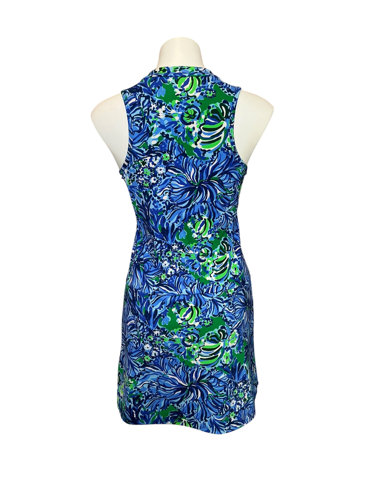 Lilly Pulitzer UPF 50+ Luxletic Colada Dress Turtle Awe - Size S