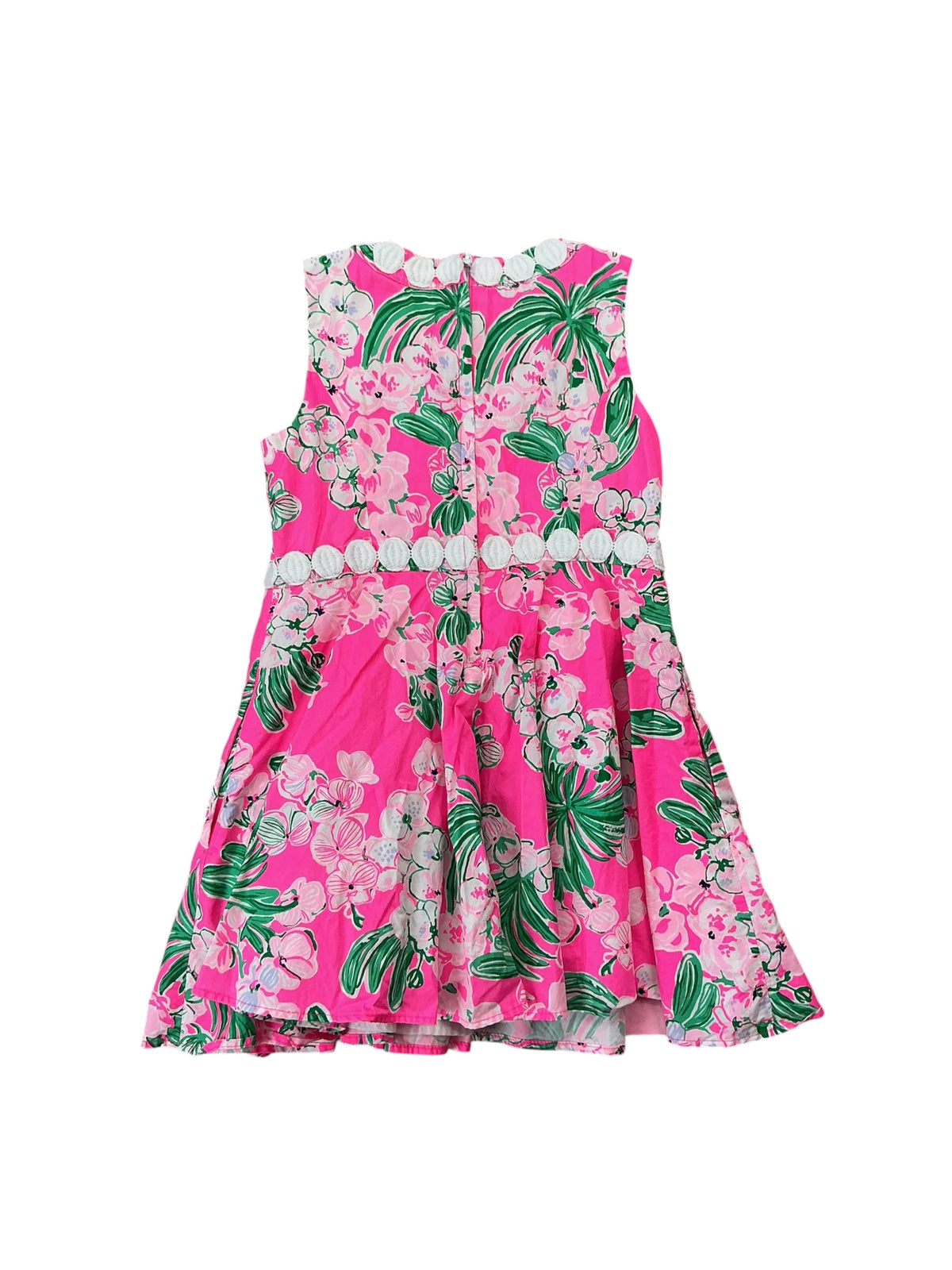 Lilly Pulitzer Girls Idala Dress Roxie Pink Worth A Look - Size 5