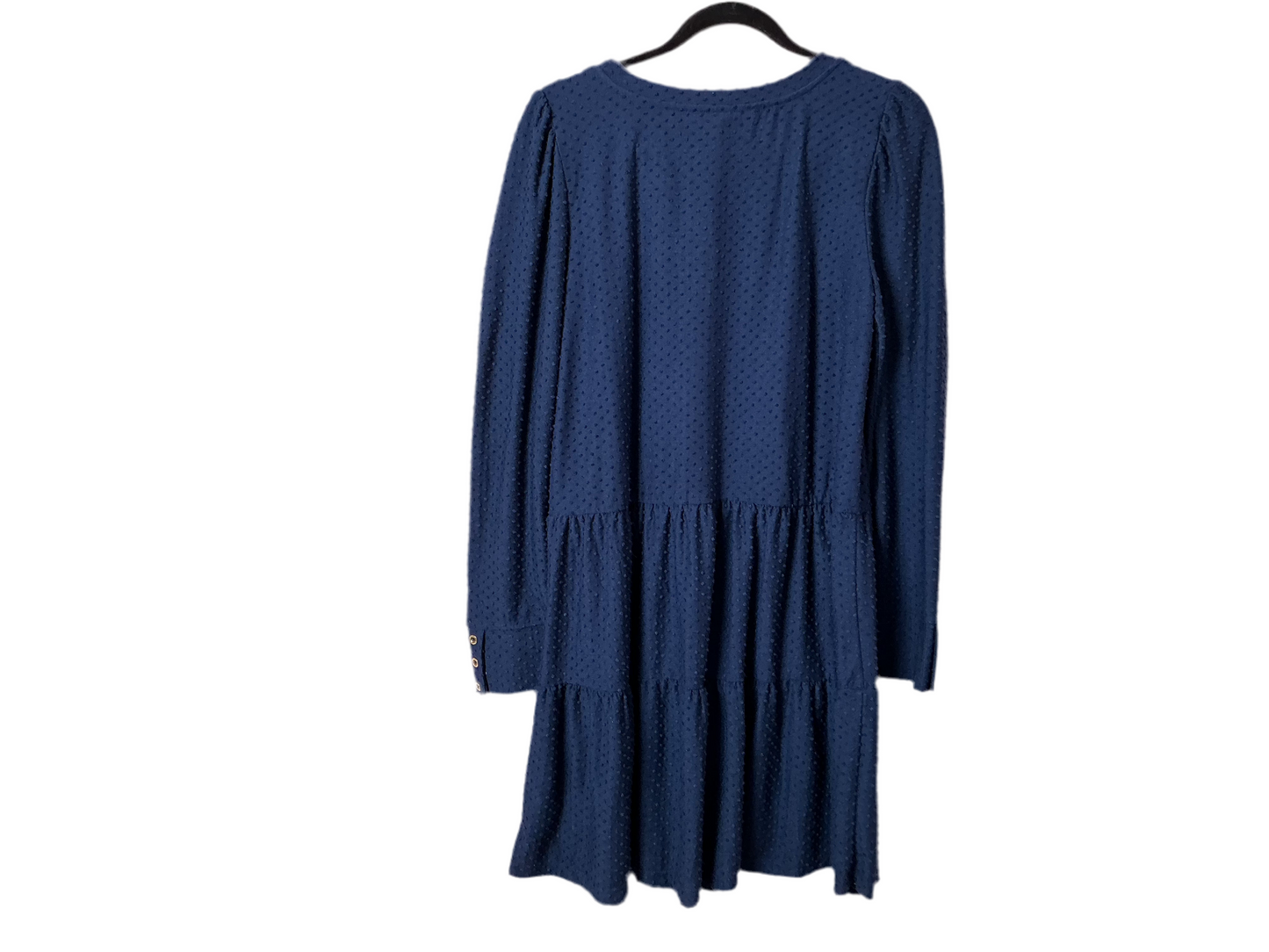 Lilly Pulitzer Arlette Dress - High Tide Navy Cozy Knit Swiss Dot - Size M