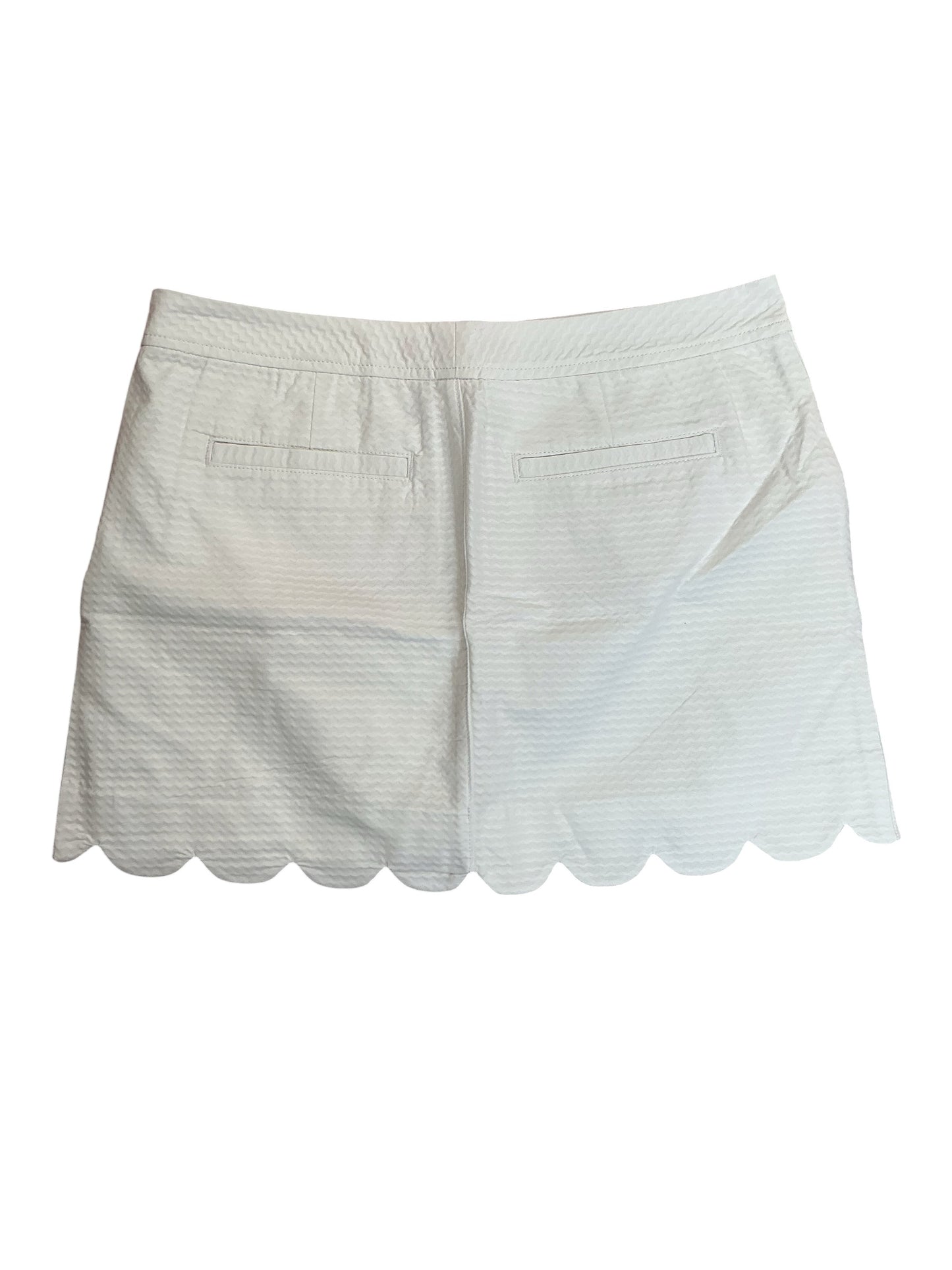Lilly Pulitzer NWT Colette Skort Resort White Seersucker - Size 6