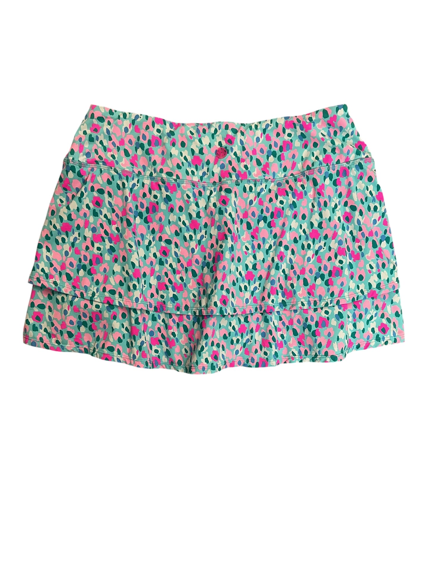 Lilly Pulitzer Luxletic Adlai Skort Multi Hottie Dottie - Size L