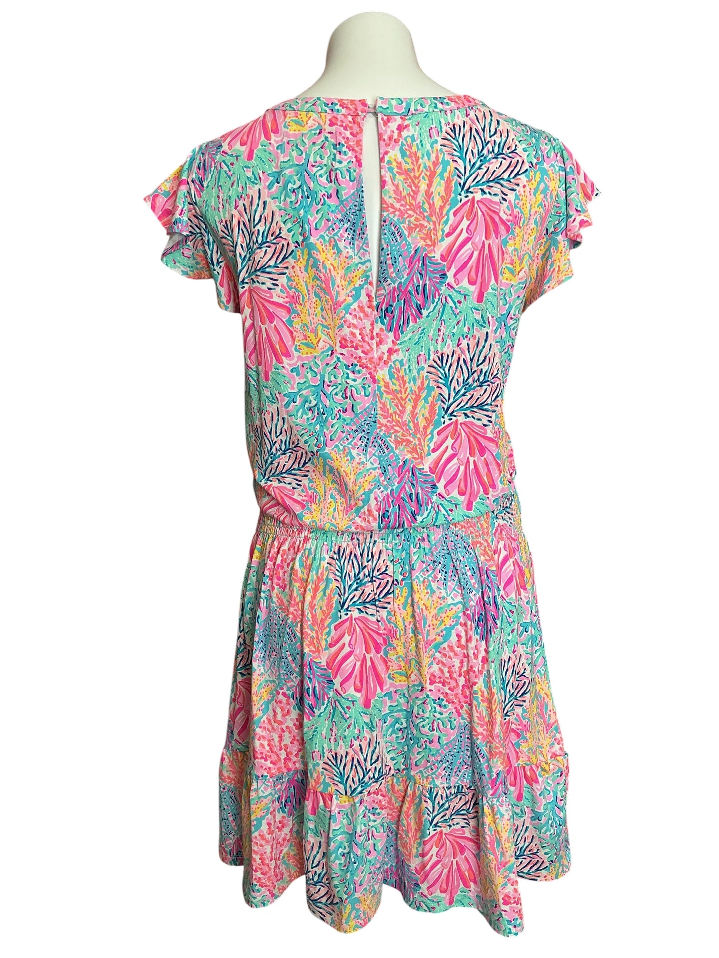 Lilly Pulitzer Ravi Romper Splash Dance - Size XL