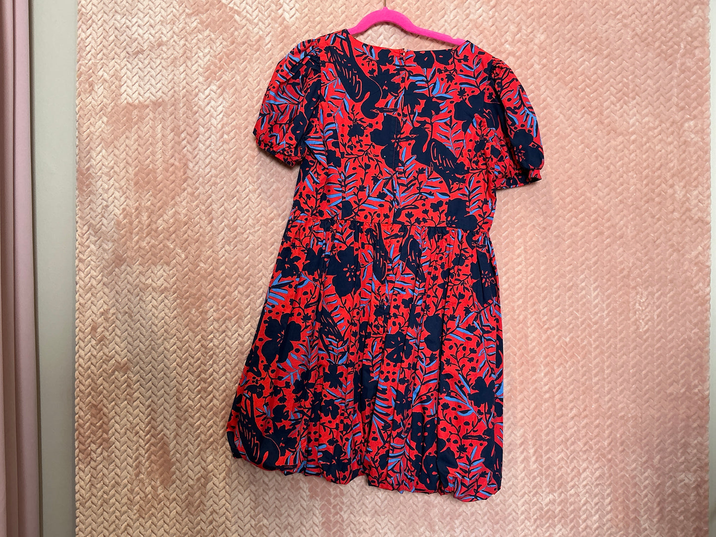Lilly Pulitzer Girls' Moiraine Dress Ruby Red Heron My Own Way Size 14