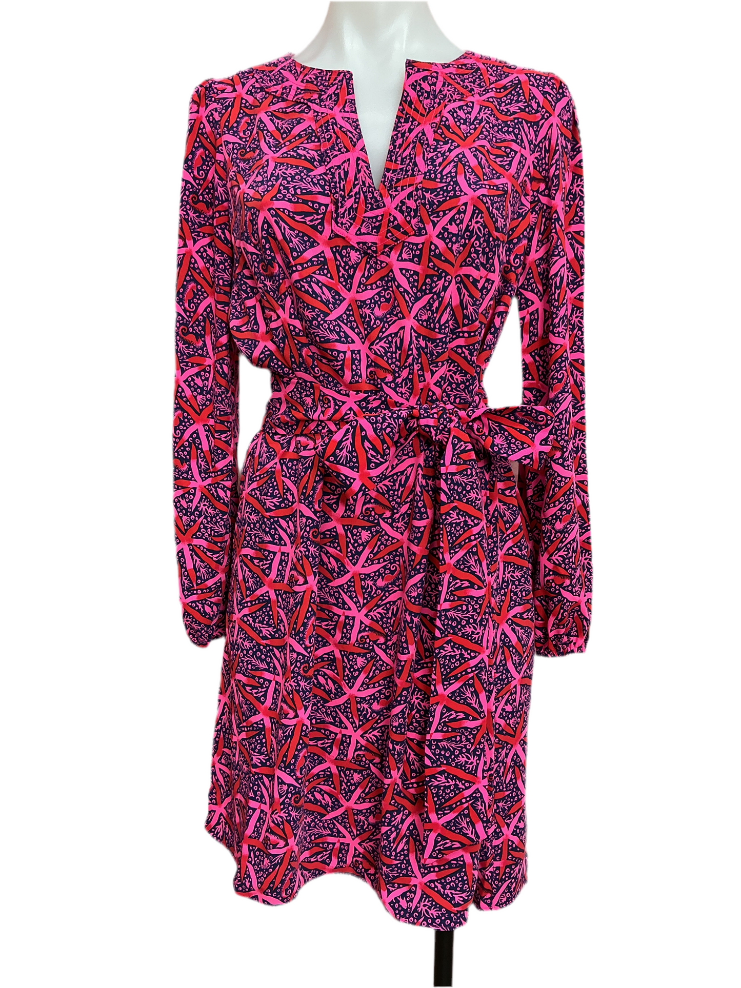 Lilly Pulitzer NWT - Olivine Dress - Passion Fruit Pink - Star Searching - Size 6