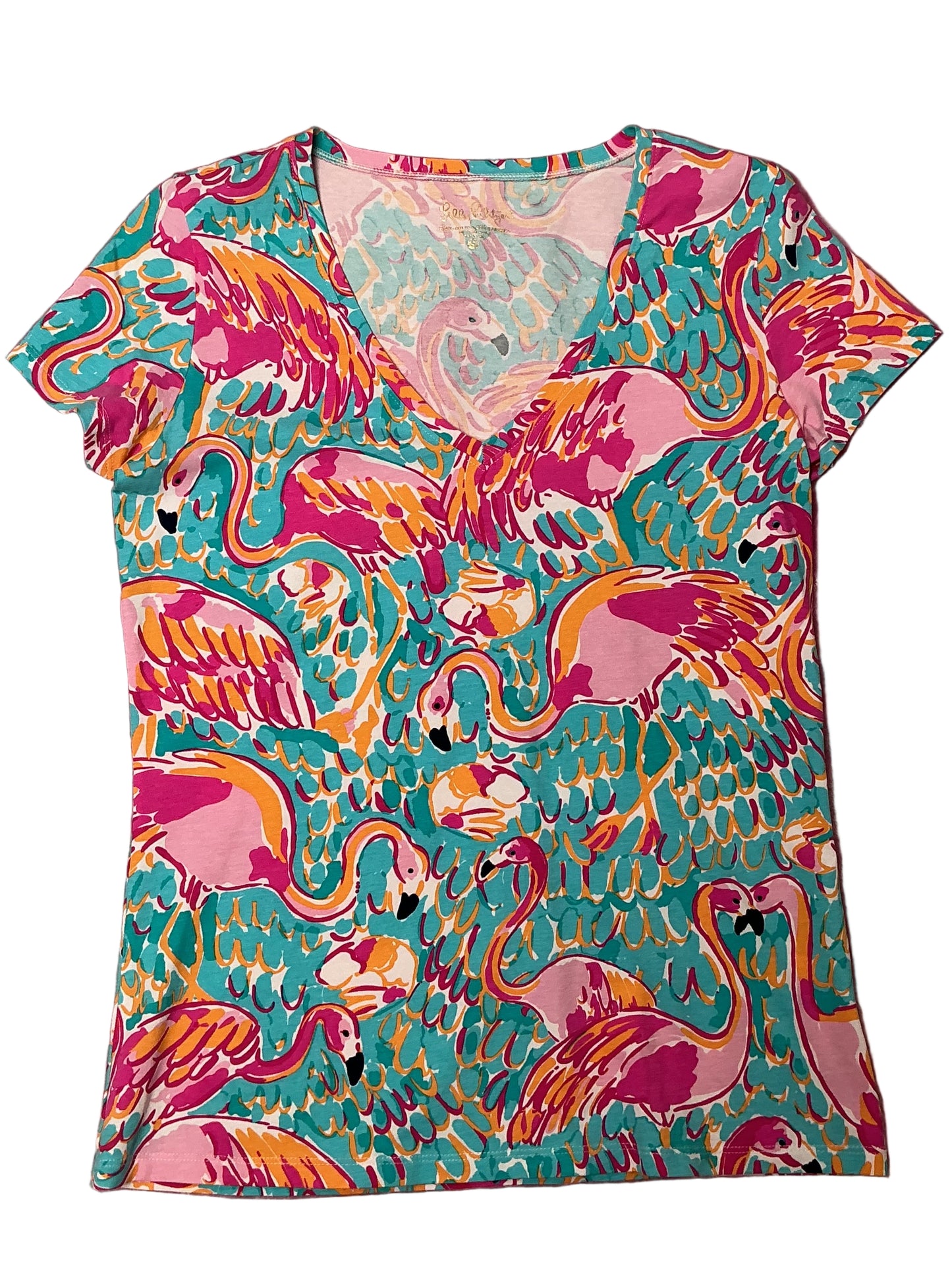 Lilly Pulitzer Short Sleeve Shirt - Size S