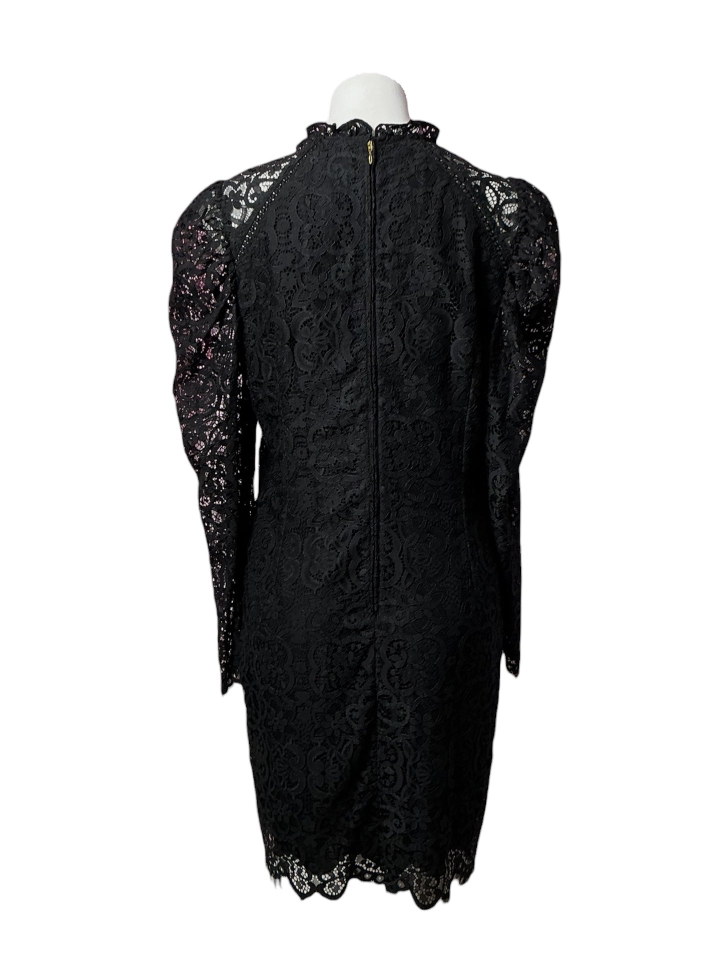 Lilly Pulitzer Averi Lace Dress Onyx Two Tone Carnival Lace - Size 12