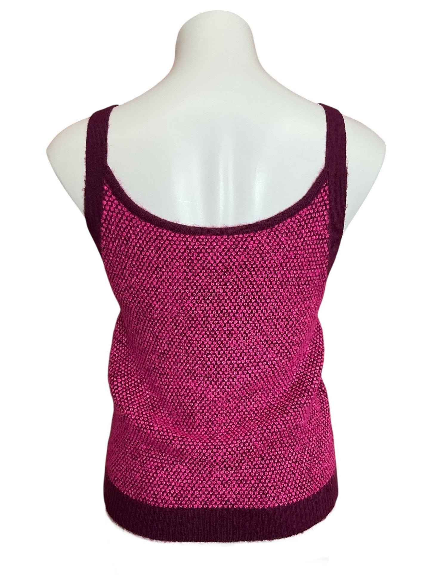 Lilly Pulitzer Cormac Sweater Tank Elderflower Blossom Safari Tweed - Size XL