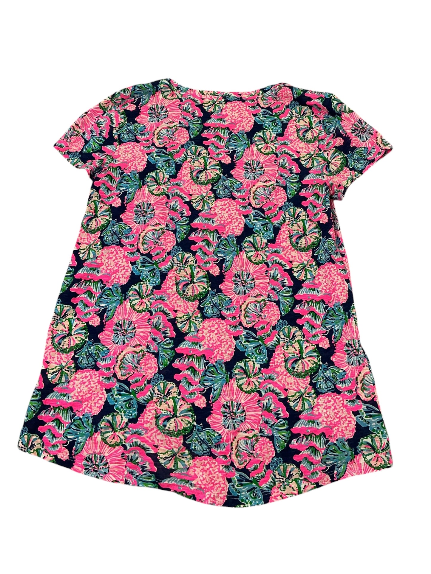 Lilly Pulitzer - Etta Scoop Neck - Oyster Bay Navy Bedroom With A View - Size S