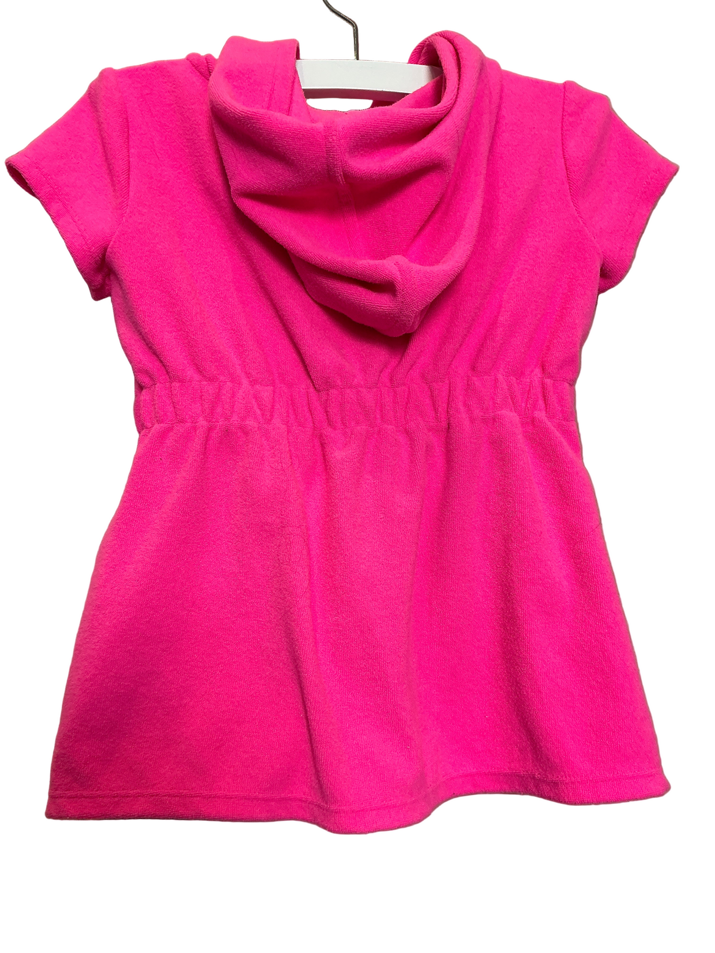 Lilly Pulitzer Girls' Chaplin Cover-Up Aura Pink Size XS 2/3