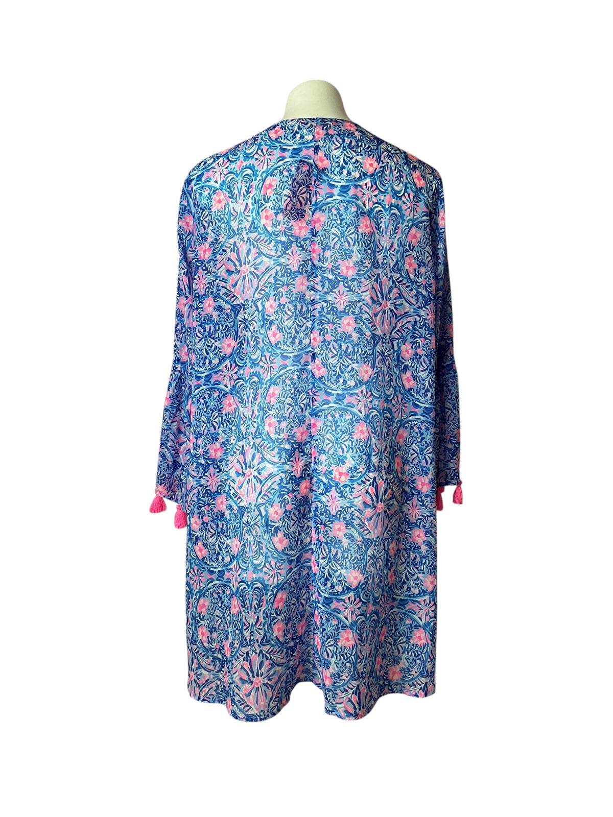 Lilly Pulitzer Motley Cover-Up Blue Peri Takin' It Easy - Size XL