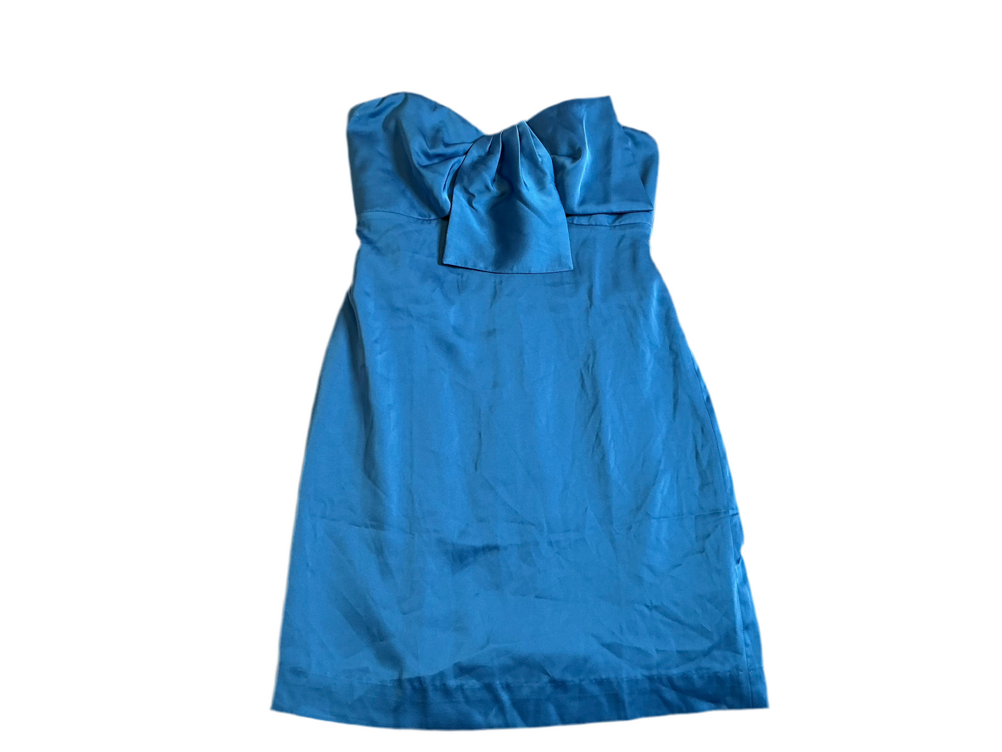 Lilly Pulitzer NWT - Carlynn Strapless Sati - Morelle Blue - Size 0