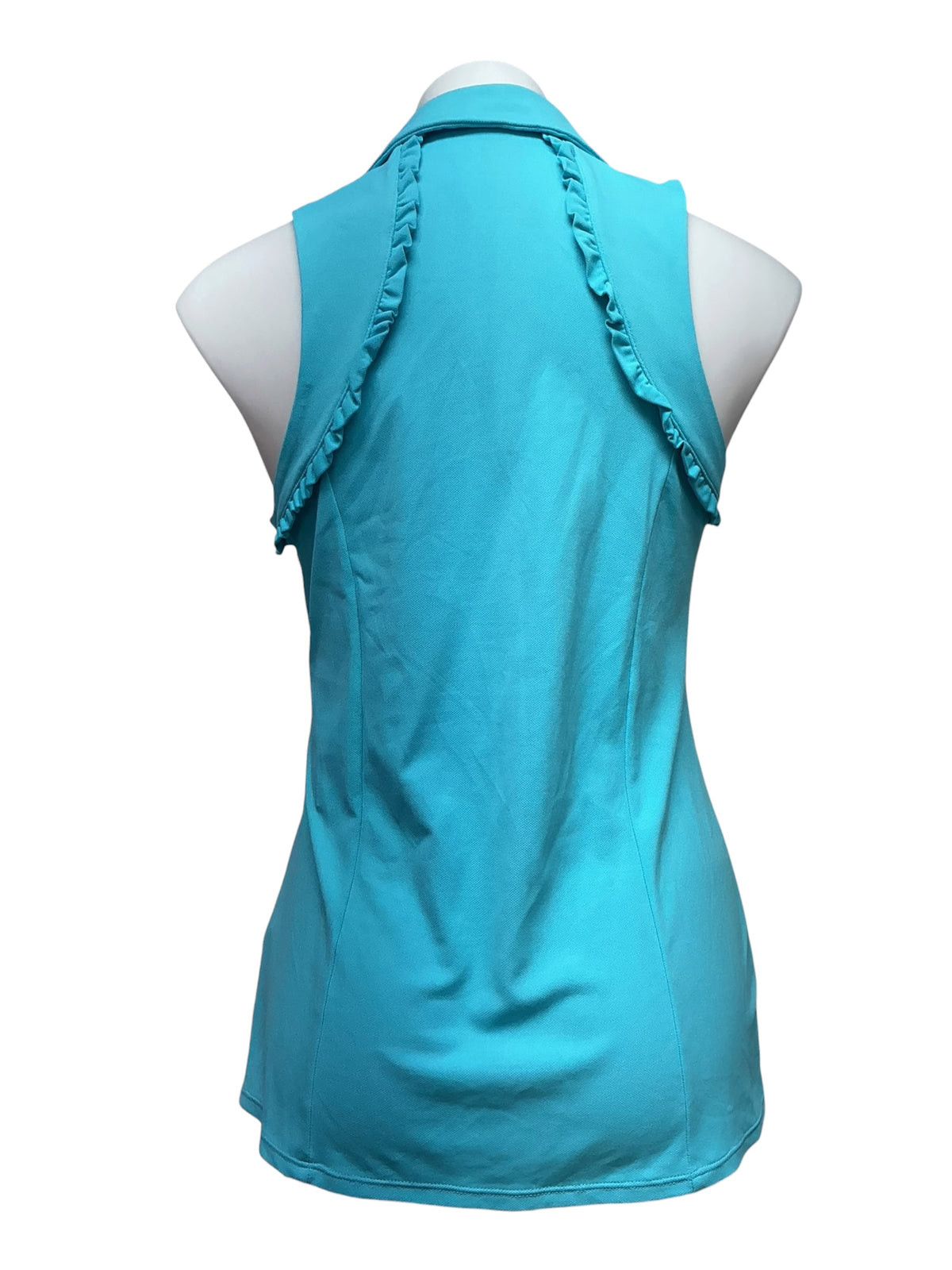 Lilly Pulitzer NWT Martina Polo UPF 50+ Amalfi Blue - Size M