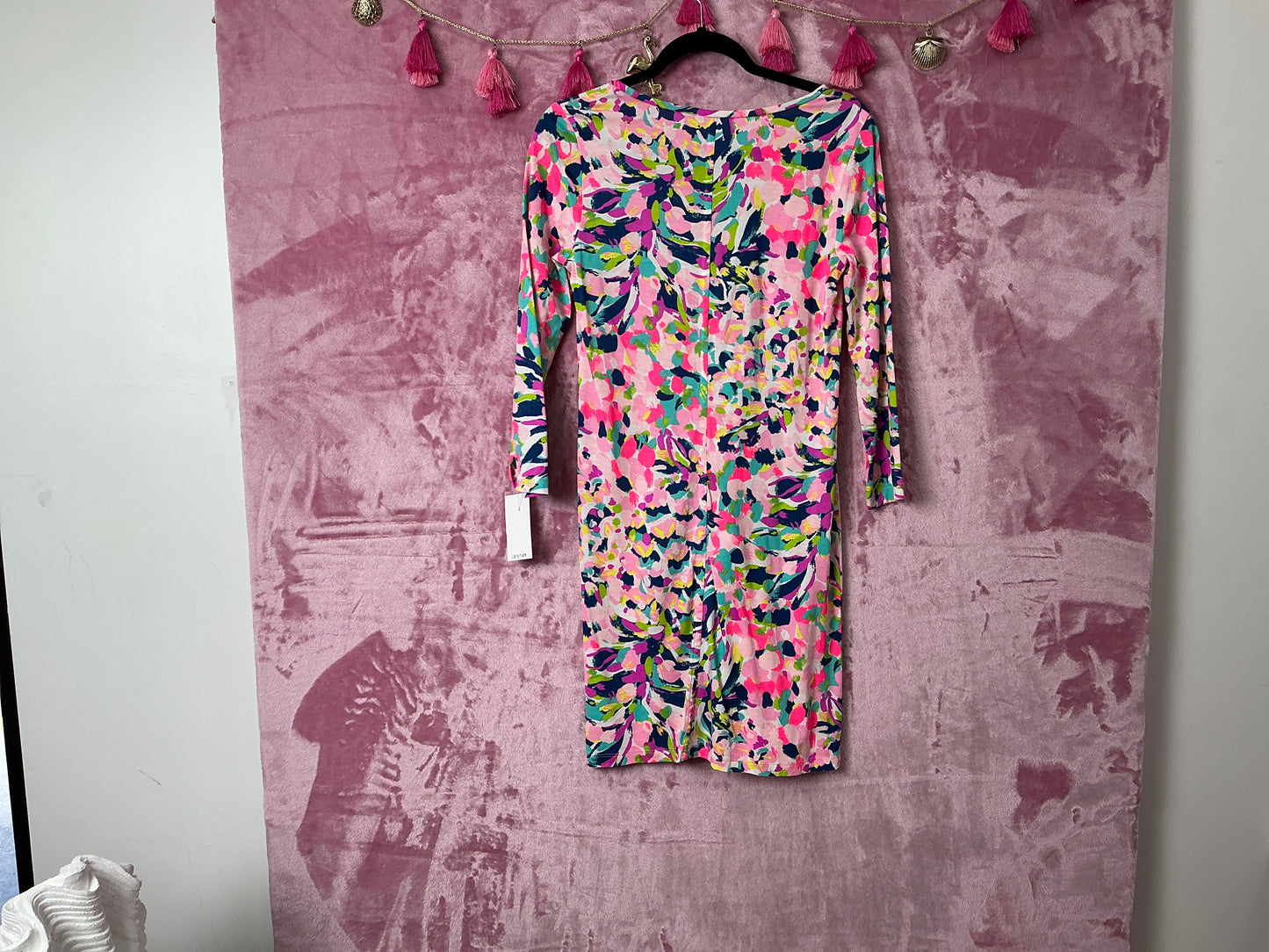 Lilly Pulitzer Beacon Dress- Pina Colada Club - Size S