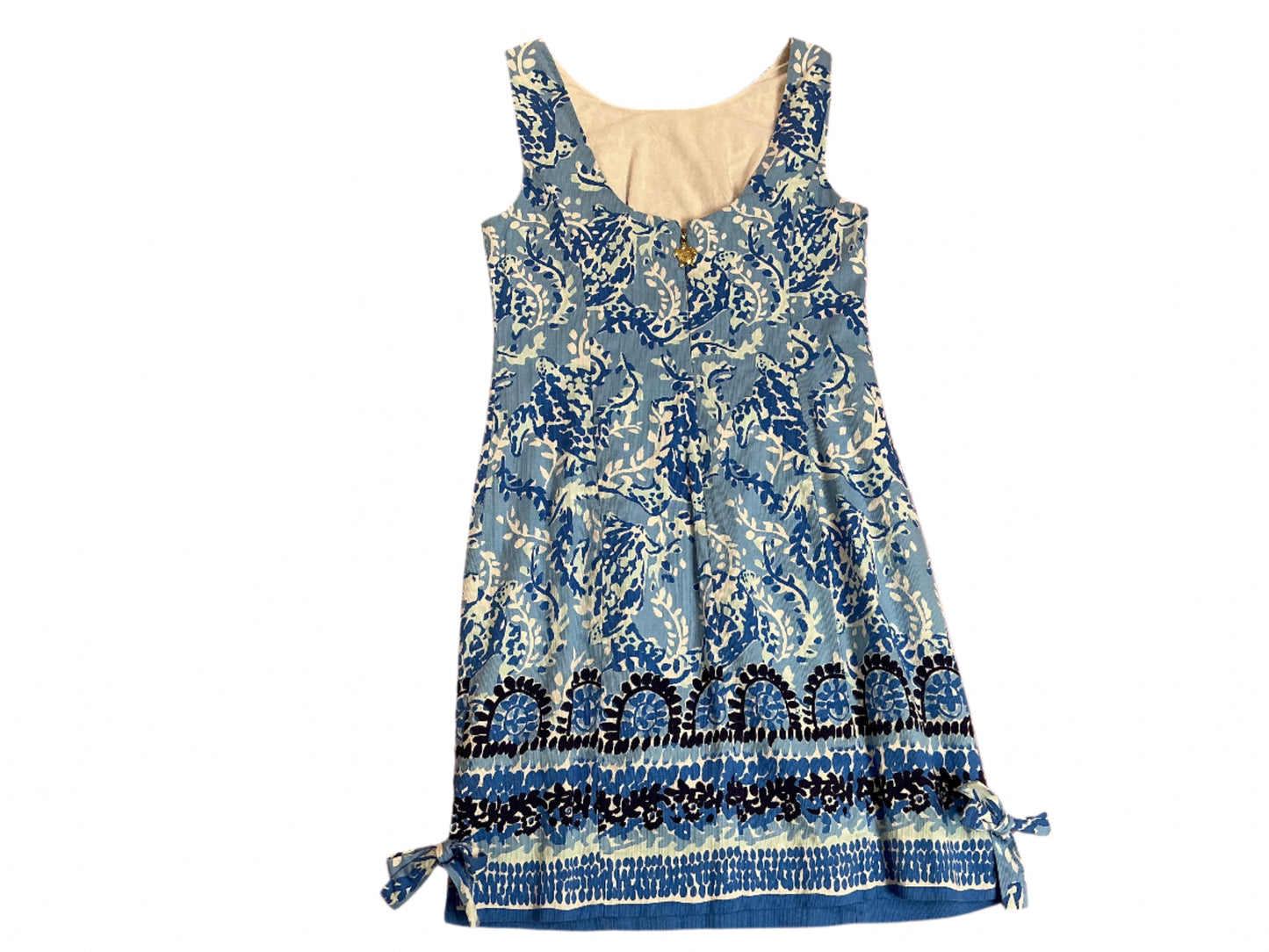 Lilly Pulitzer Mila Dress - Blue Peri Turtley Awesome Engineered Dress - Size 00