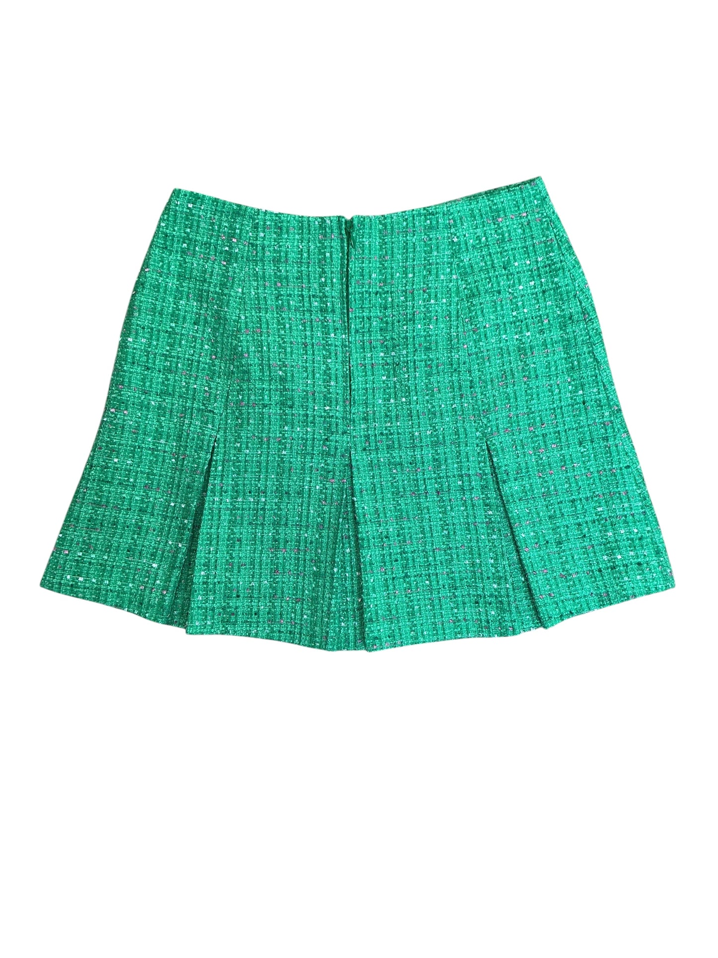 Lilly Pulitzer NWT Cammi Mini Skirt Kelly Green Palm Beach Boucle - Size 6