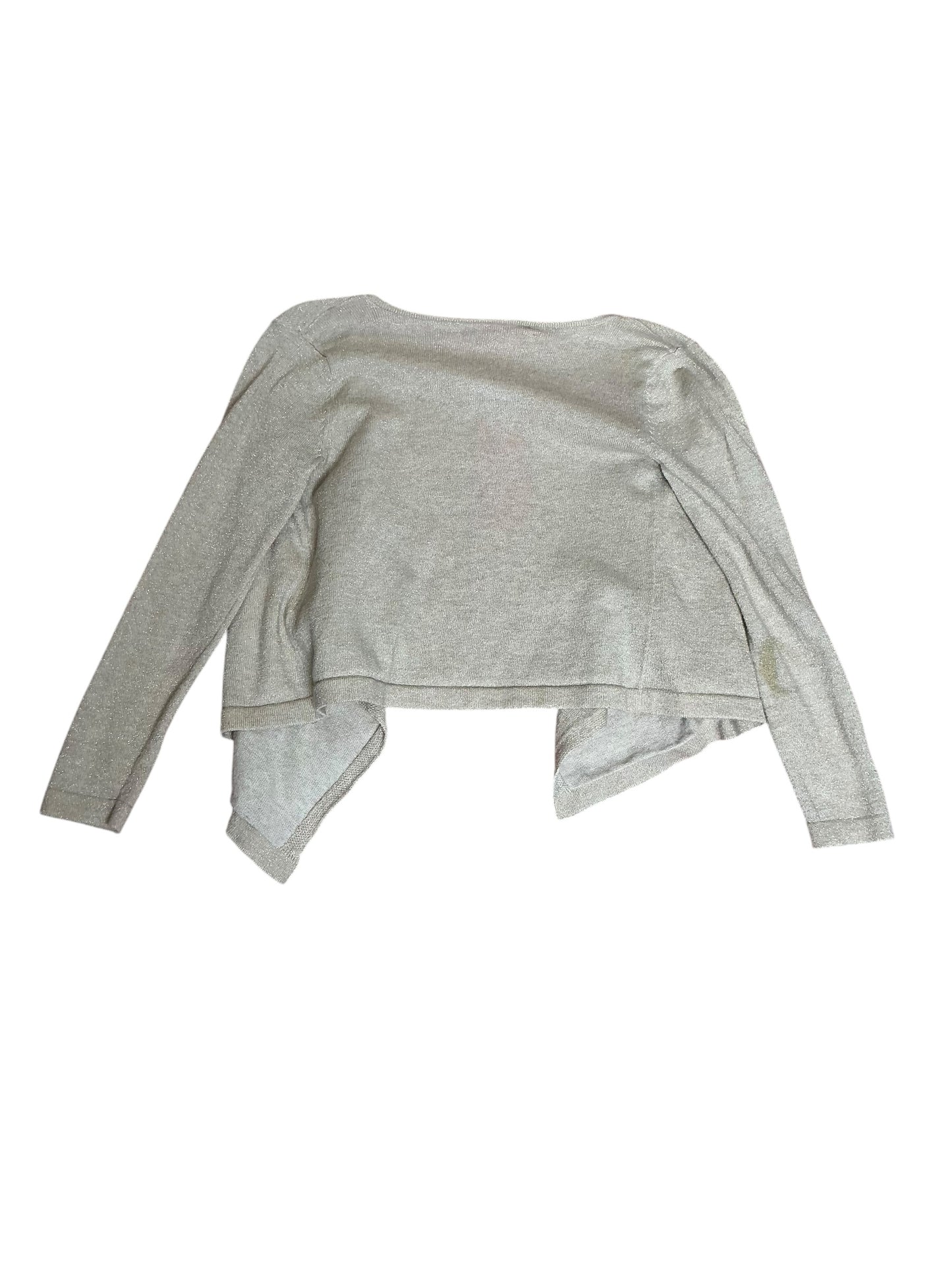 Lilly Pulitzer Girls Maleta Cardigan Metallic Gold - Size S