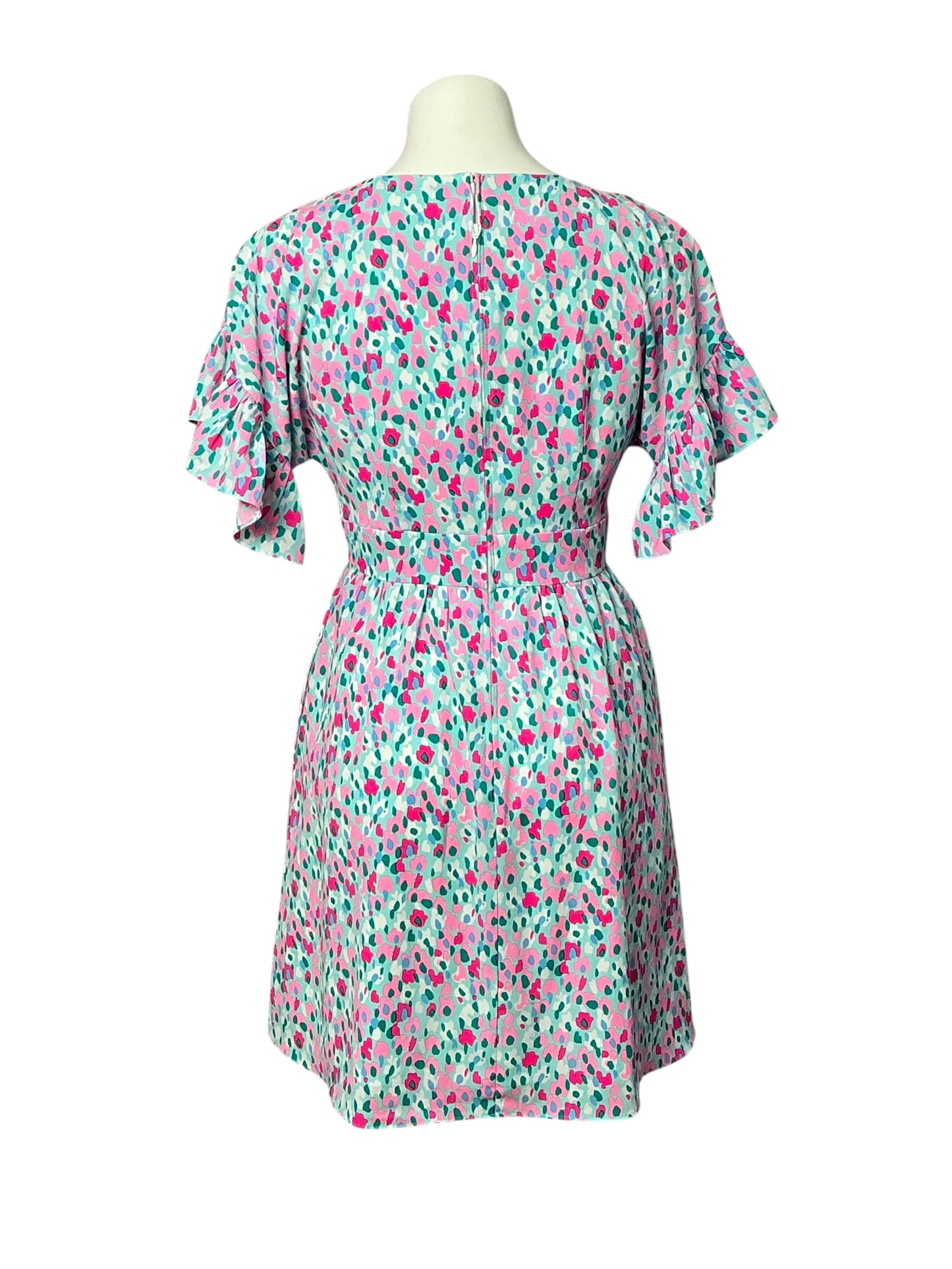 Lilly Pulitzer Blaire Stretch Dress - Multi Hottie Dottie - Size 2