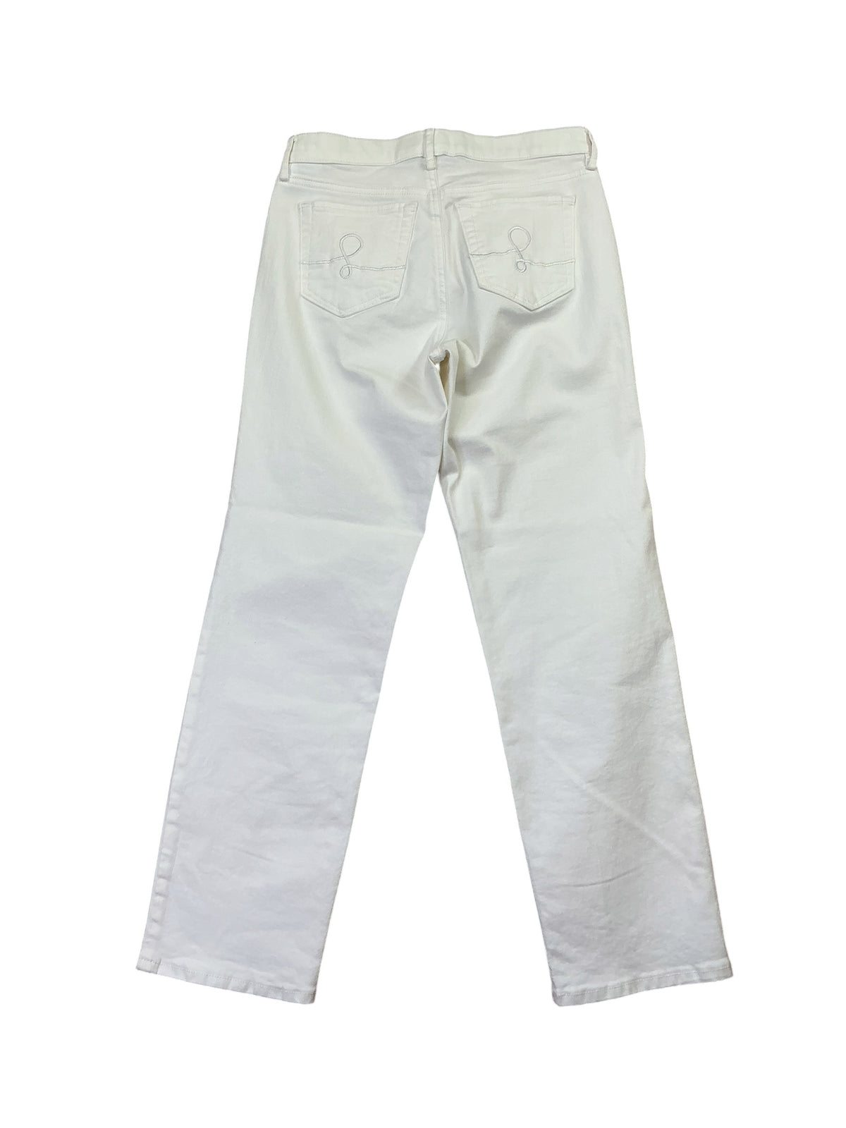 Lilly Pulitzer South Ocean High-Rise Straight Leg Jeans Resort White - Size 0