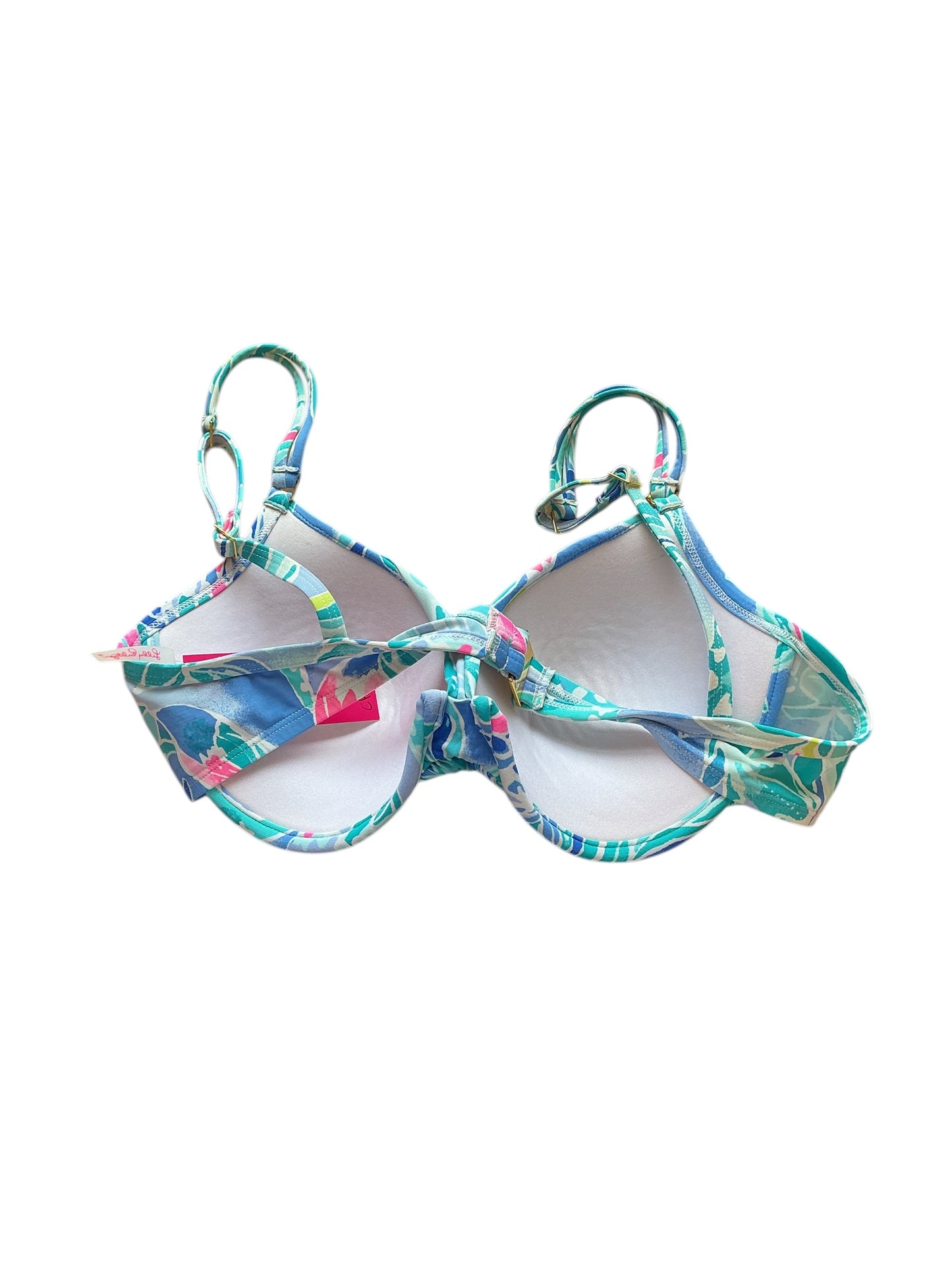 Lilly Pulitzer Drea Bikini Top - Mandevilla Baby Hip Nautic - Size 8