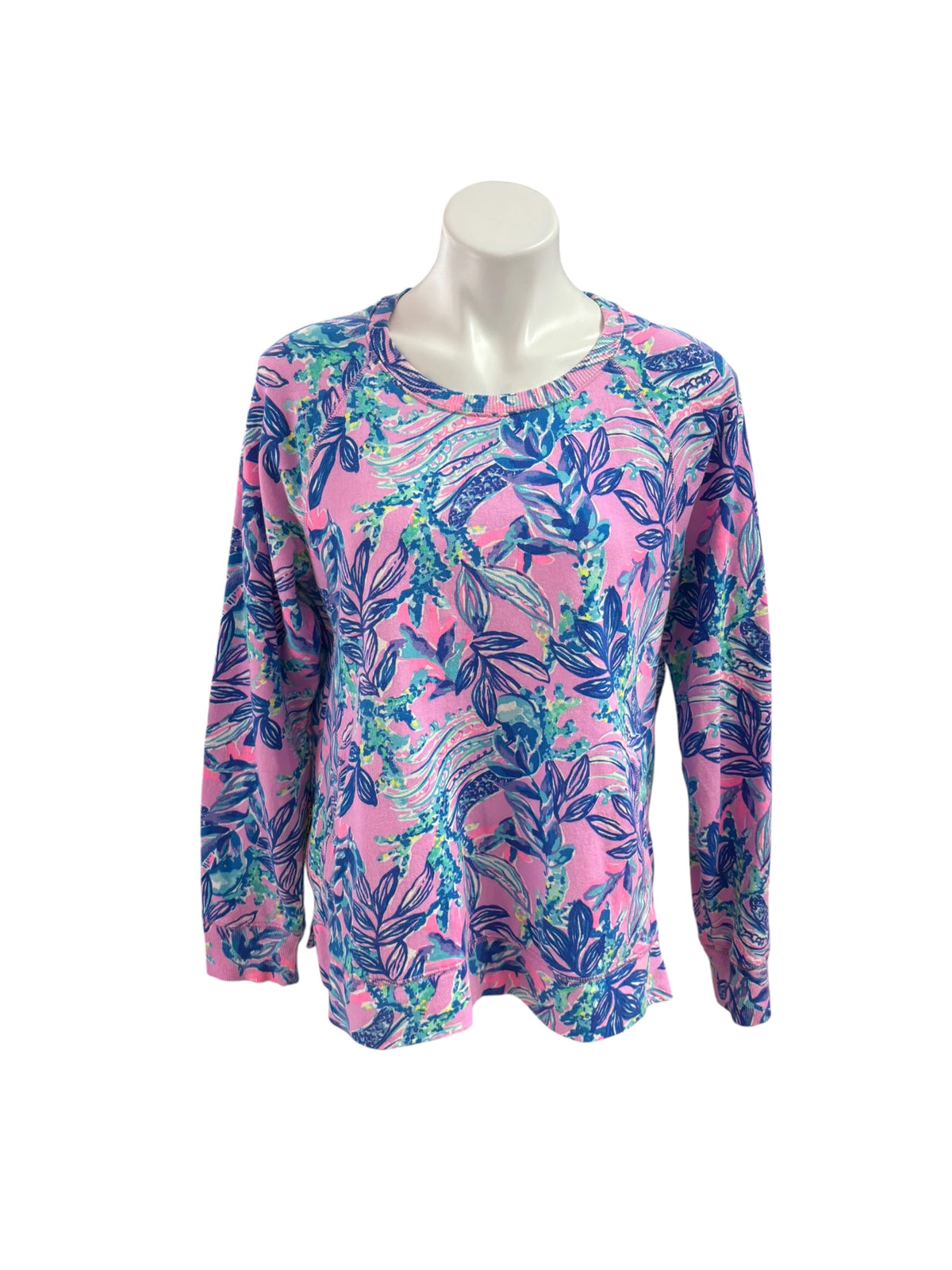 Lilly Pulitzer Luxletic Beach Comber Pullover Just a Lil Jelly - Size L