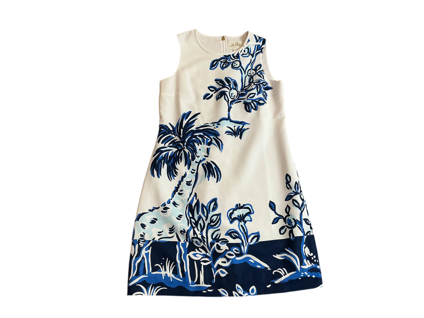 Lilly Pulitzer NWT - Julienne Shift - Resort White Oversized Tall Tales E - Size 00