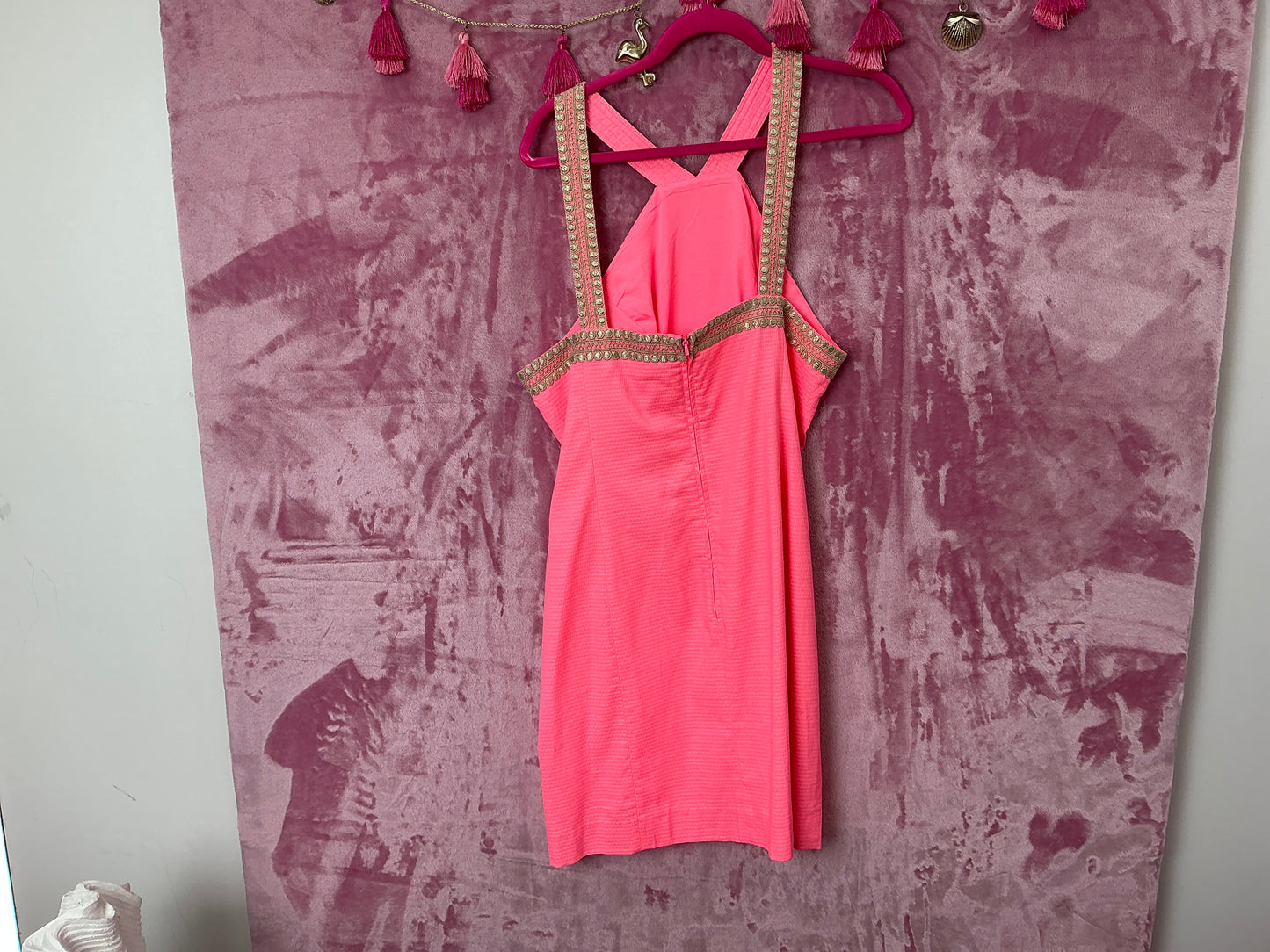 Lilly Pulitzer Dress NWT - Ena Stretch Shift - Capri Coral - Size 16