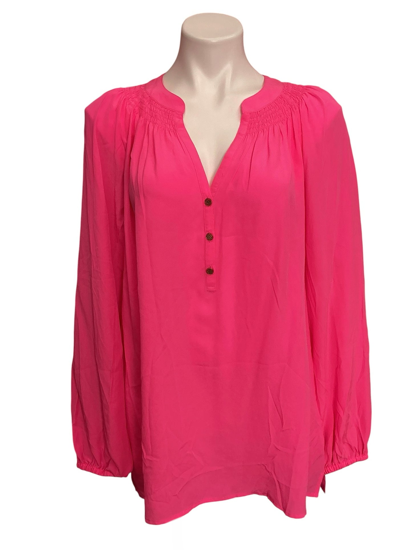 Lilly Pulitzer NWT Elsa Top Roxie Pink - Size XL