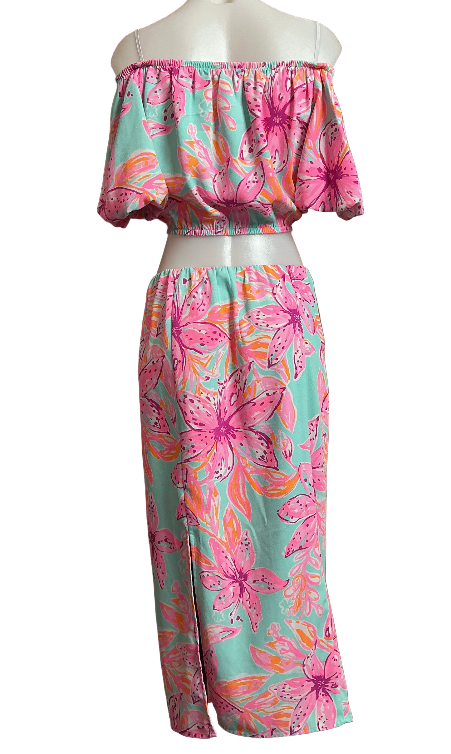 Lilly Pulitzer Top & Skirt Set - Size M