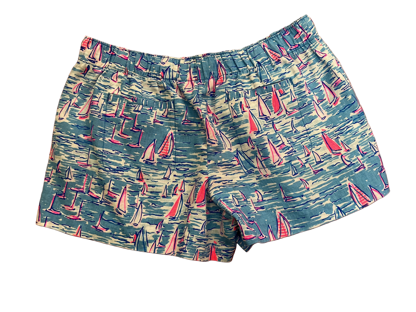 Lilly Pulitzer NWT Lilo Short Zanzibar Blue Boatylicious - Size XL