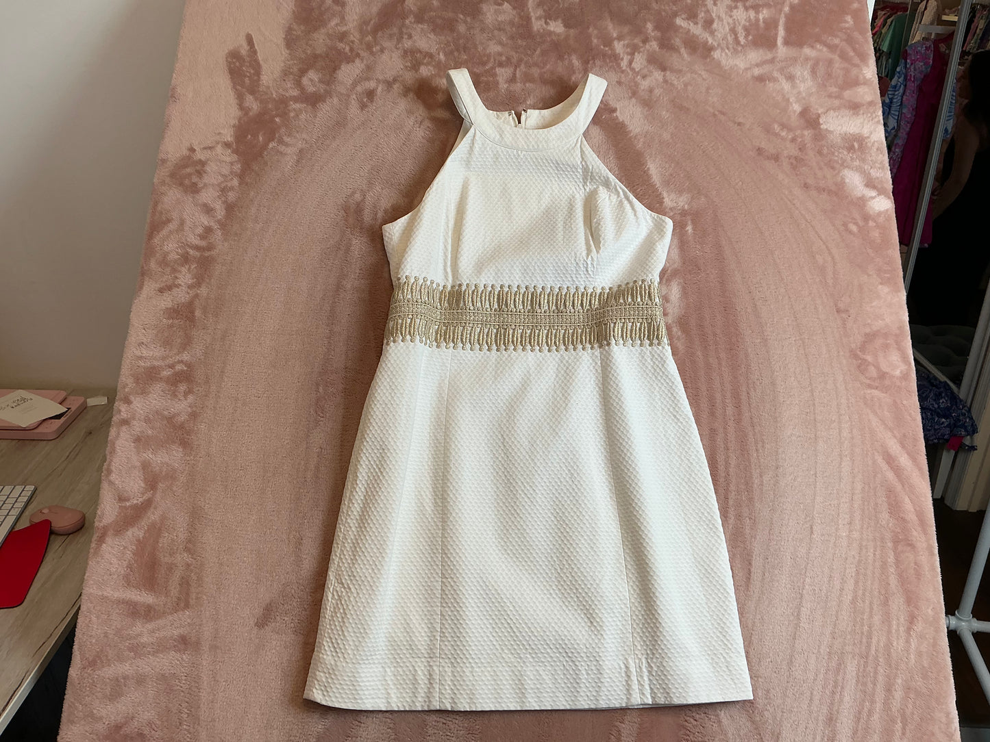 Lilly Pulitzer NWT Ashlyn shift resort white - Size 12