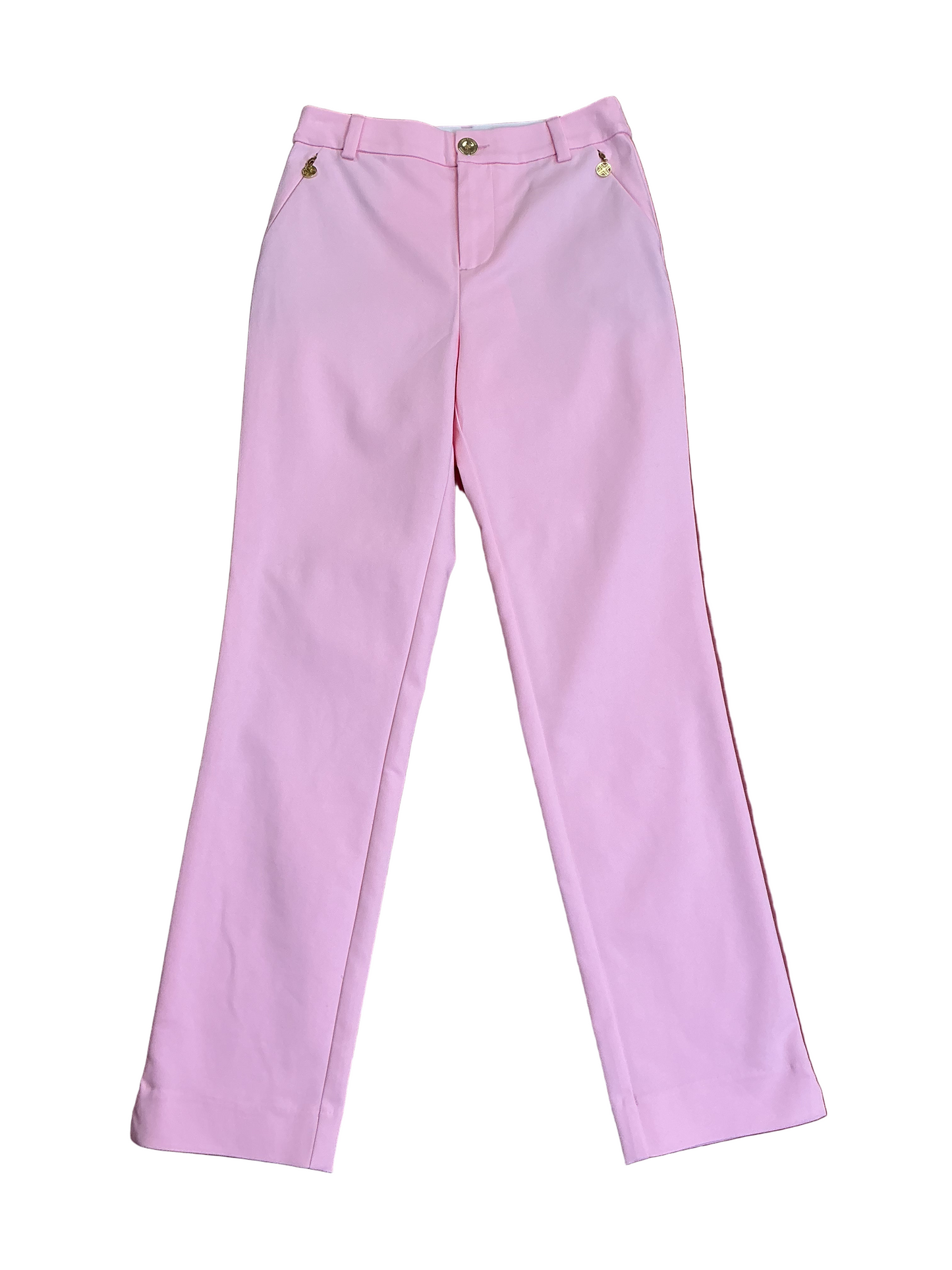 Lilly Pulitzer NWT Ann High Rise Pant Pink Muse - Size 0