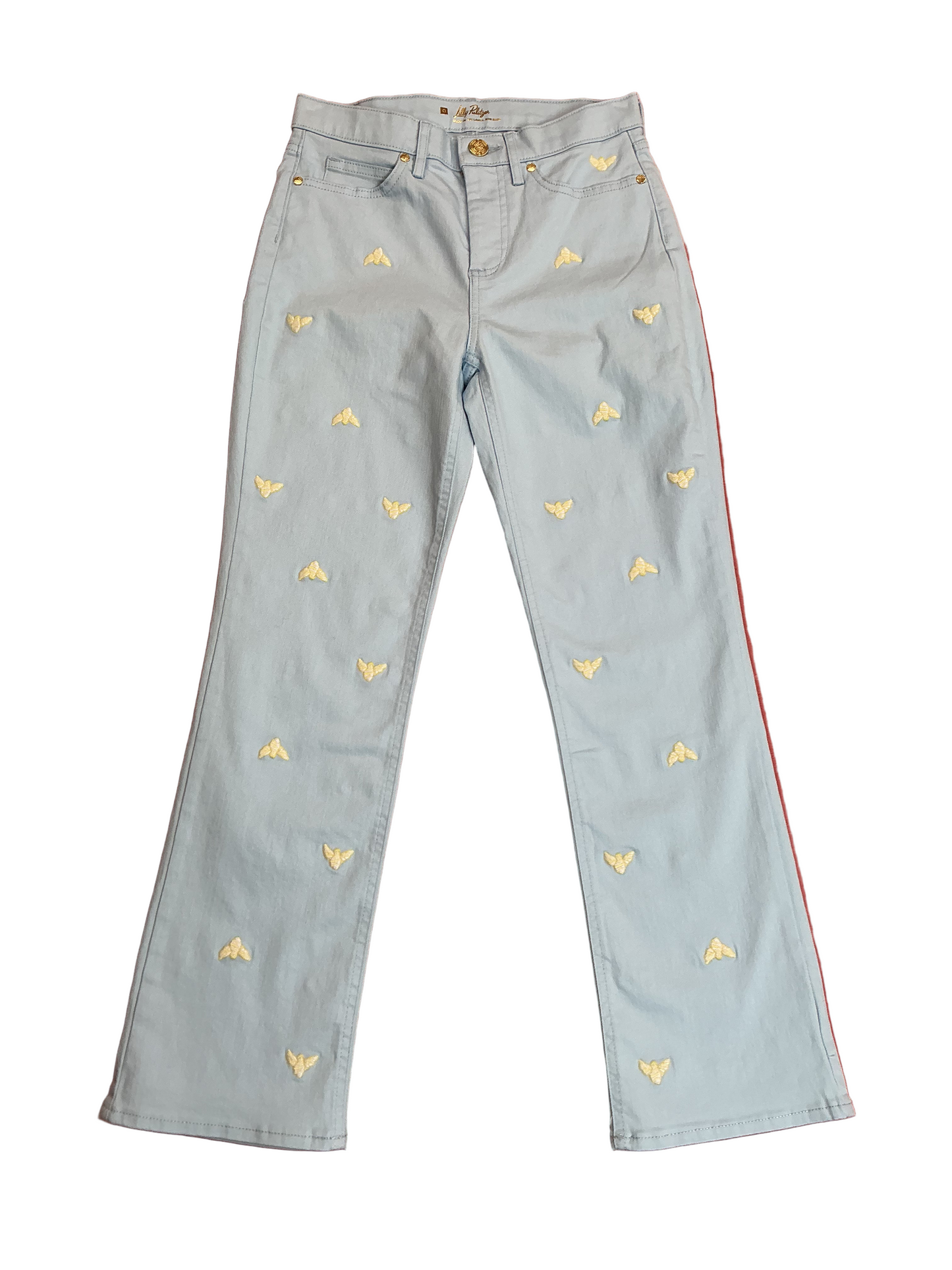 Lilly Pulitzer NWT Annet High Rise Crop F Bluette - Size 0