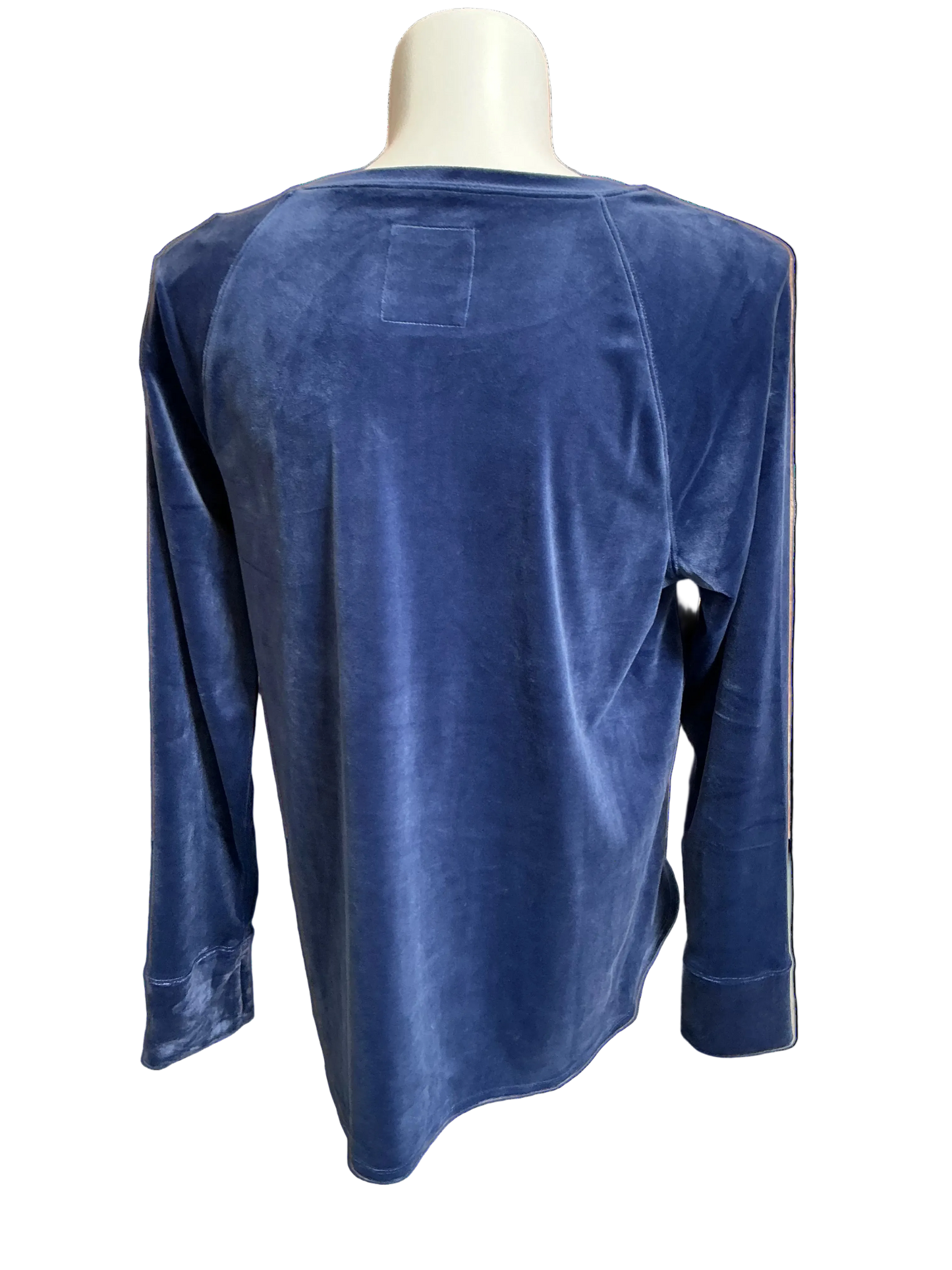 Lilly Pulitzer NWT Blythe Velour Pullover Low Tide Navy - Size XXL