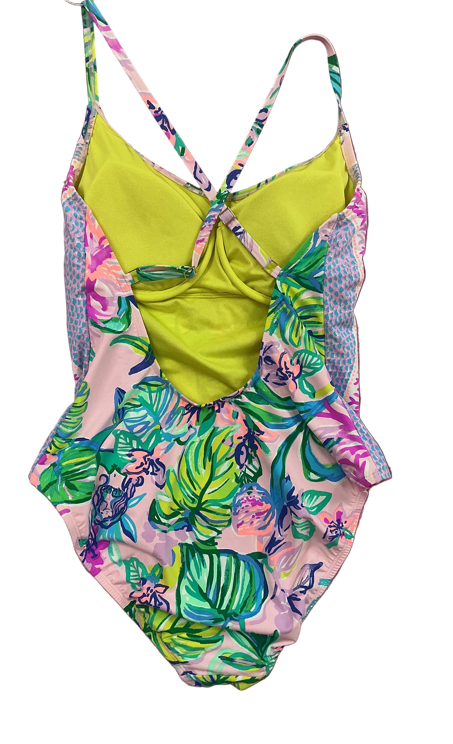 Lilly Pulitzer NWT - Azalea One Piece - Amethyst Tint Mermaid In The Shade - Size 10
