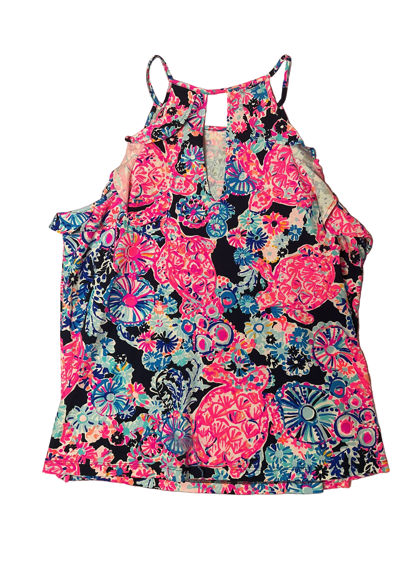 Lilly Pulitzer NWT - Billie Top - High Tide NA In Turtle Amazement - Size XL